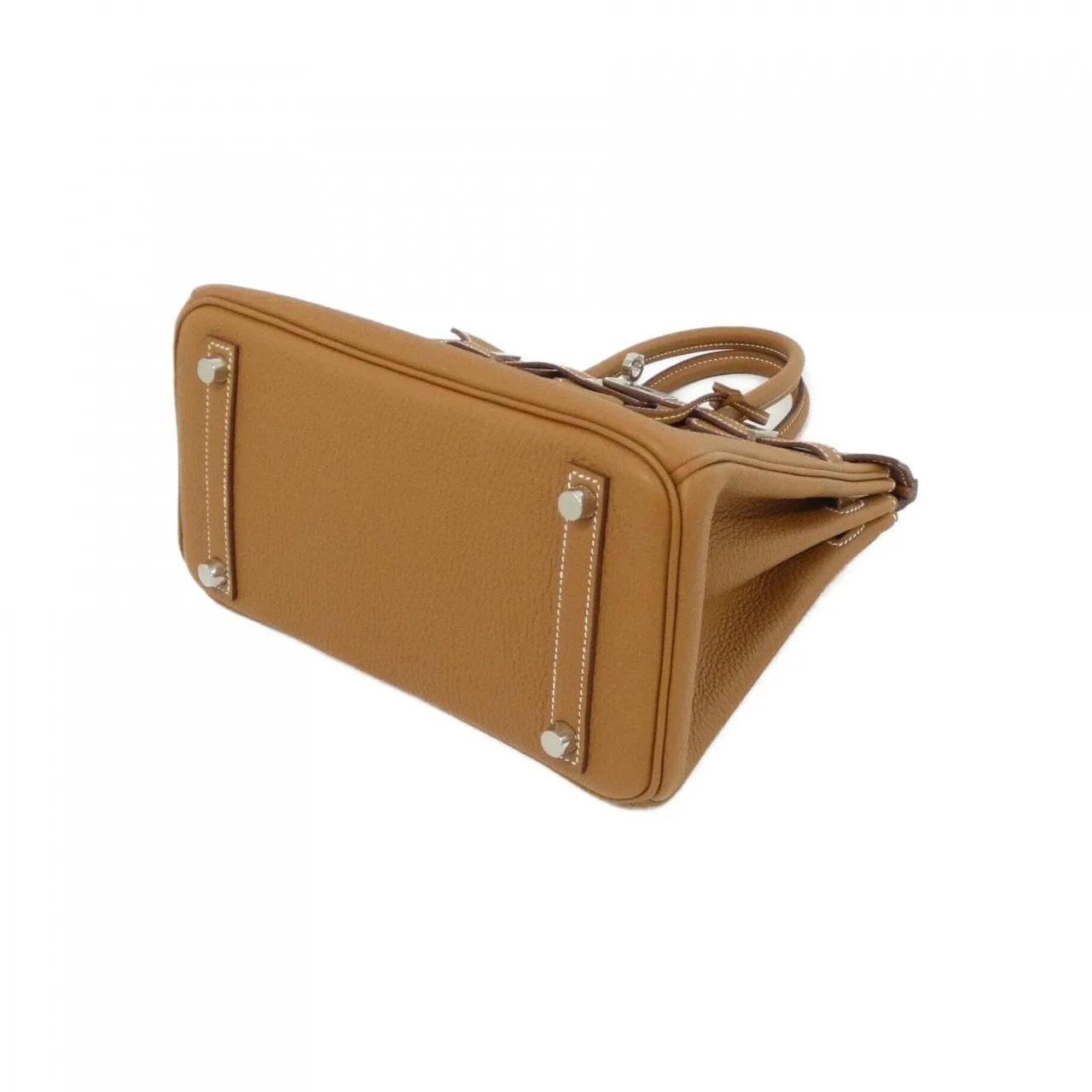 HERMES Birkin 041344CK Handbag Togo Gold Togo Leather Unused - Thumbnail 3