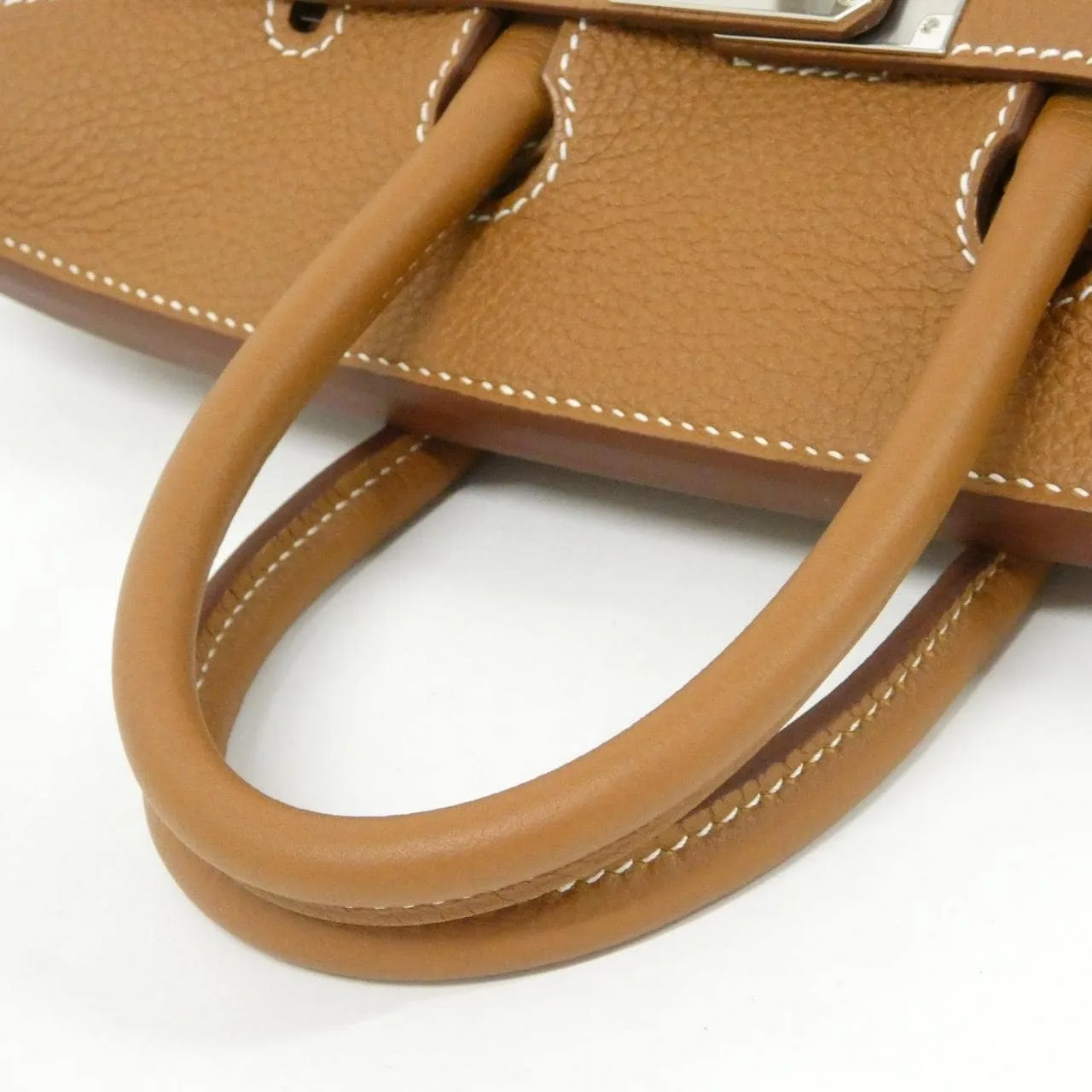 HERMES Birkin 041344CK Handbag Togo Gold Togo Leather Unused - Thumbnail 5