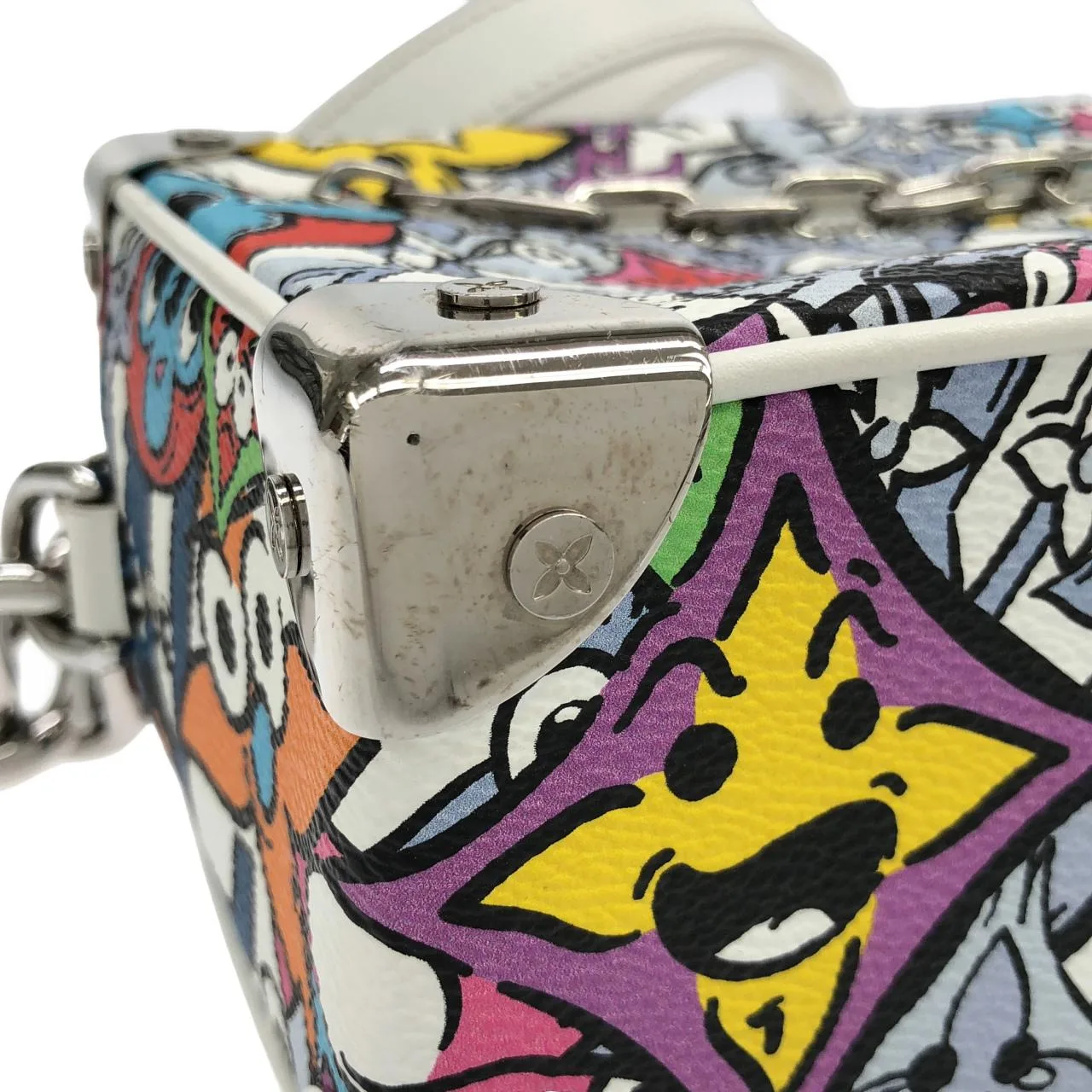 LOUIS VUITTON Soft Trunk M82008 Shoulder Monogram Multicolor Monogram Rank B - Thumbnail 3