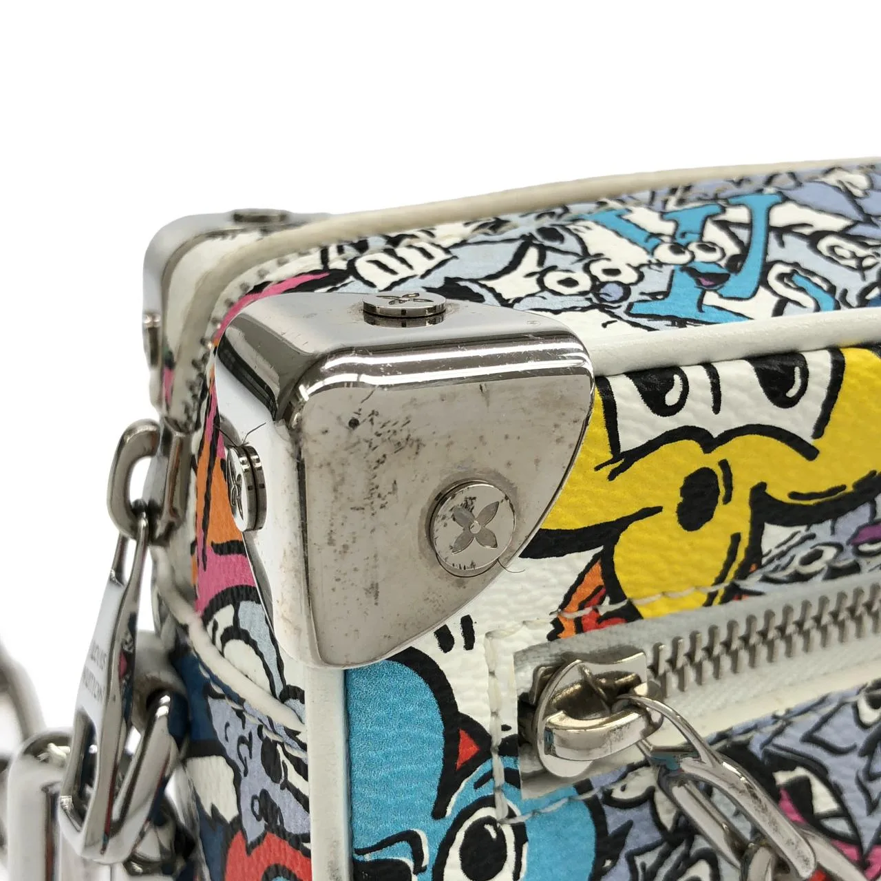 LOUIS VUITTON Soft Trunk M82008 Shoulder Monogram Multicolor Monogram Rank B - Thumbnail 4