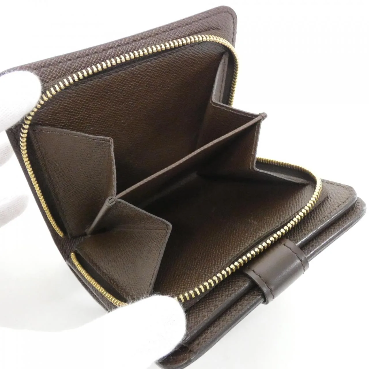 LOUIS VUITTON N61668 Wallet Damier Black Damier Rank A - Thumbnail 8