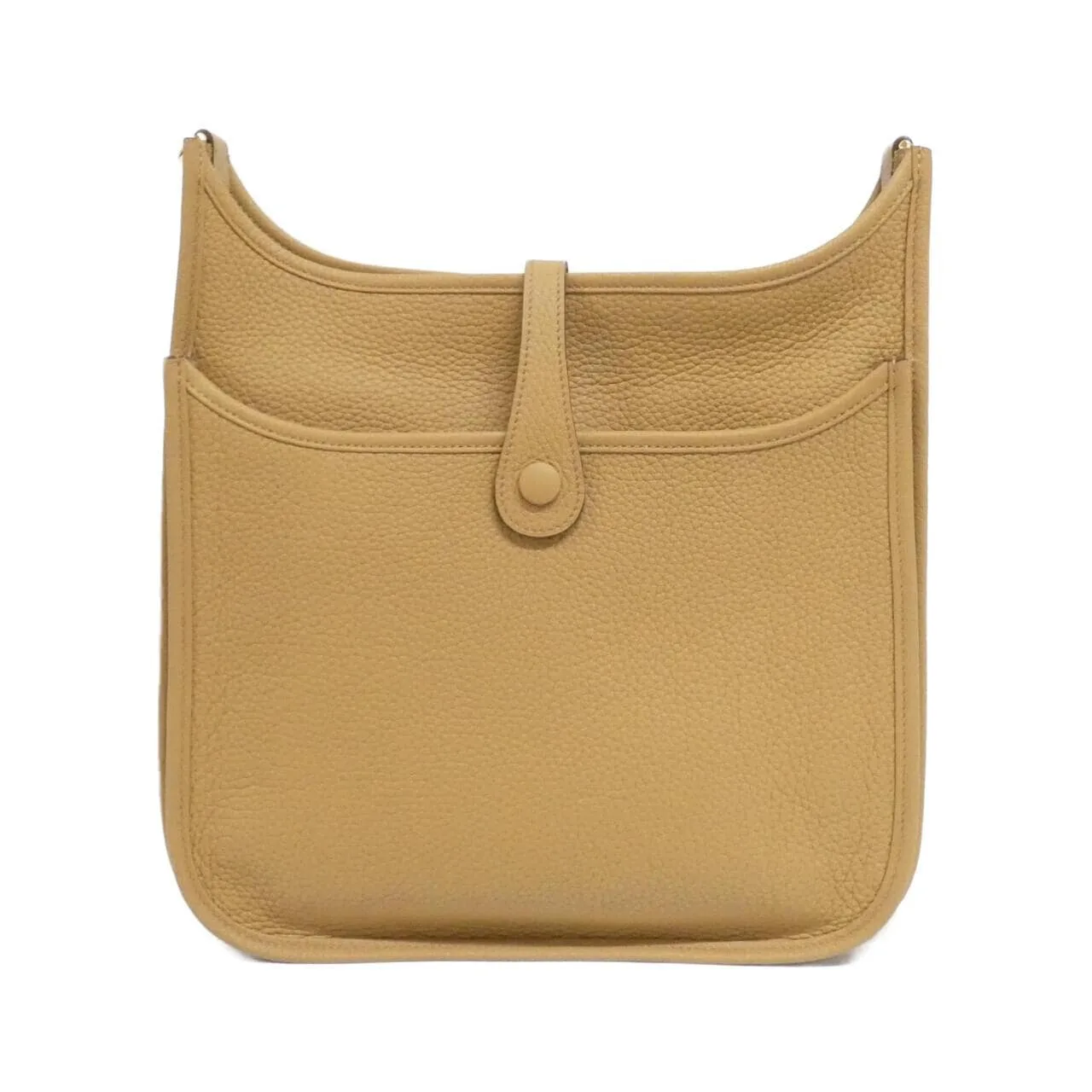 HERMES Evelyne 056277CC Shoulder Clemence Black Clemence Leather Rank A - Thumbnail 2