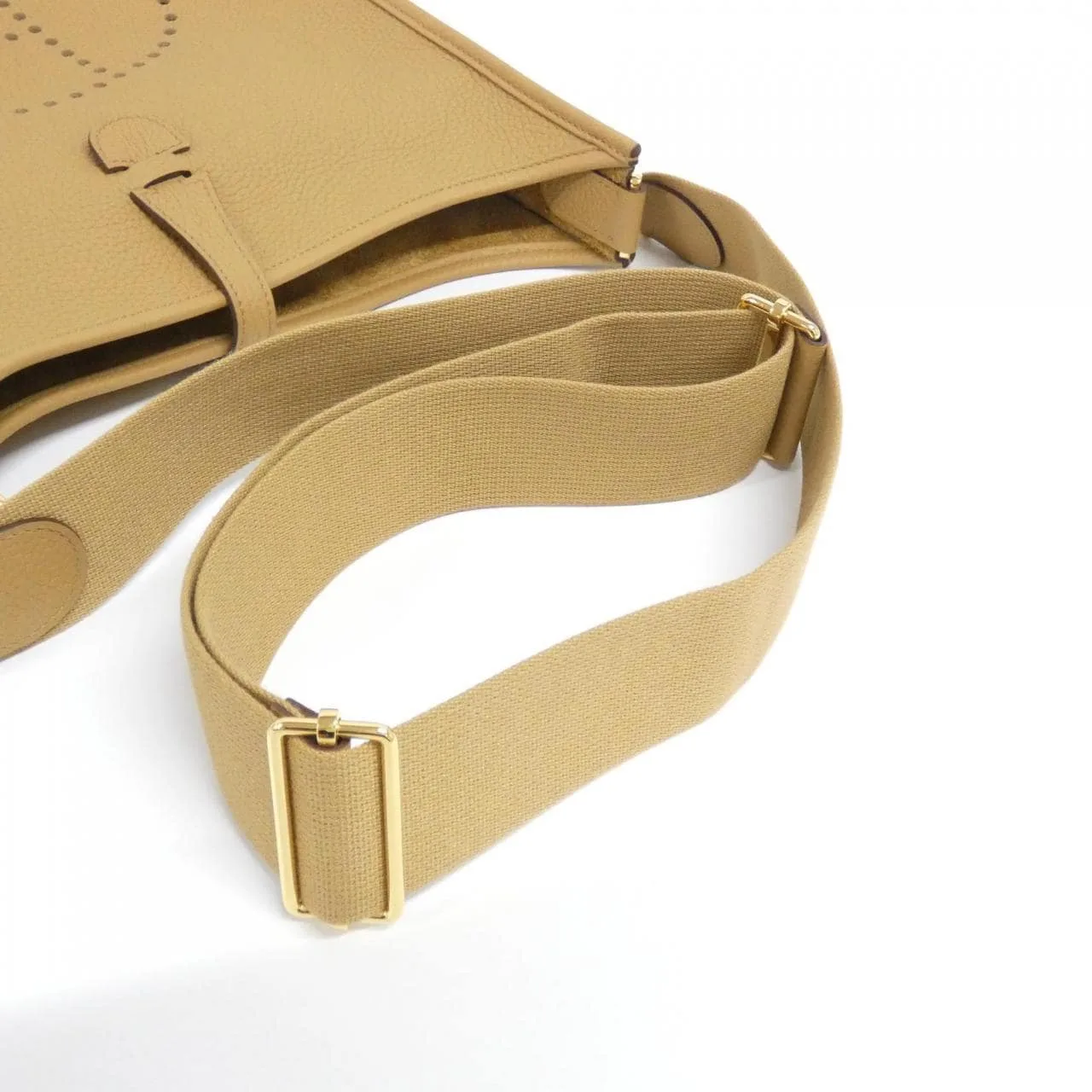 HERMES Evelyne 056277CC Shoulder Clemence Black Clemence Leather Rank A - Thumbnail 4