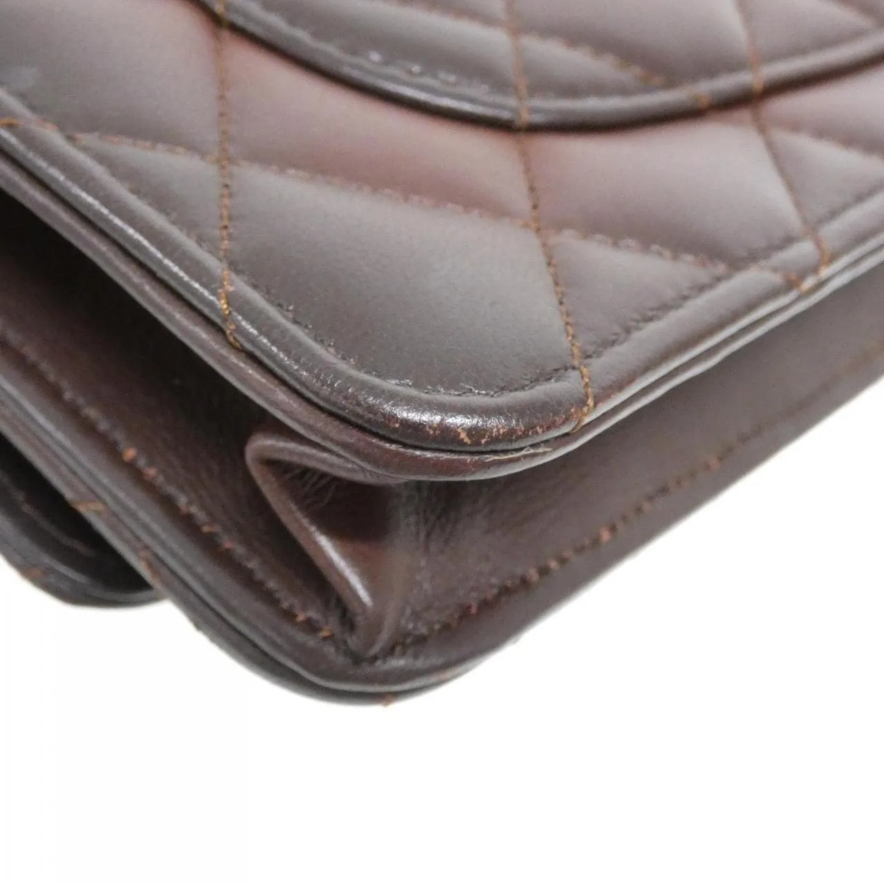 CHANEL Timeless Classic AP0250 Wallet Lambskin Brown Lambskin Rank A - Thumbnail 3