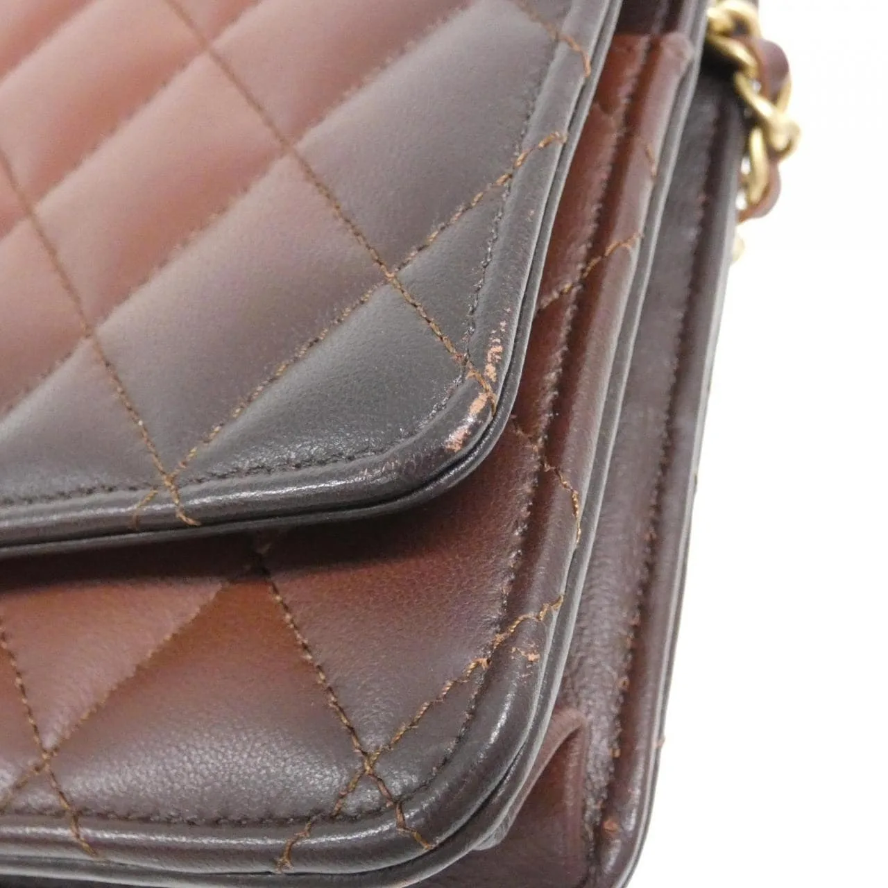 CHANEL Timeless Classic AP0250 Wallet Lambskin Brown Lambskin Rank A - Thumbnail 4