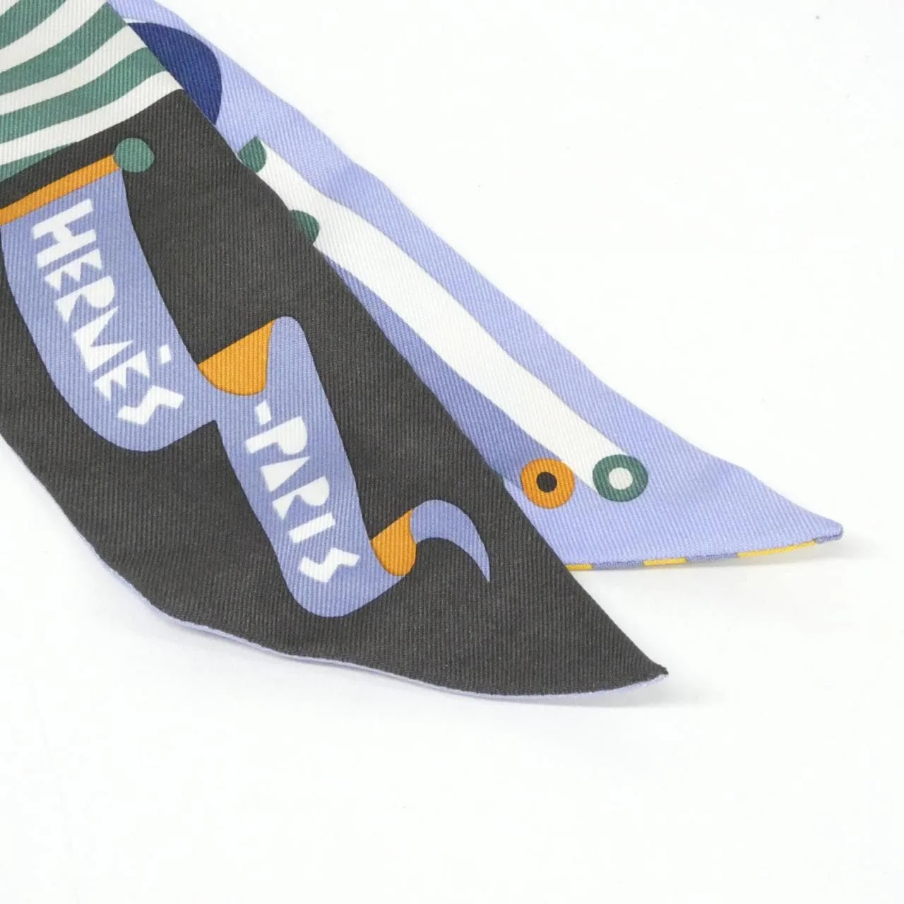 HERMES 064006S Scarf Black Rank A - Thumbnail 2