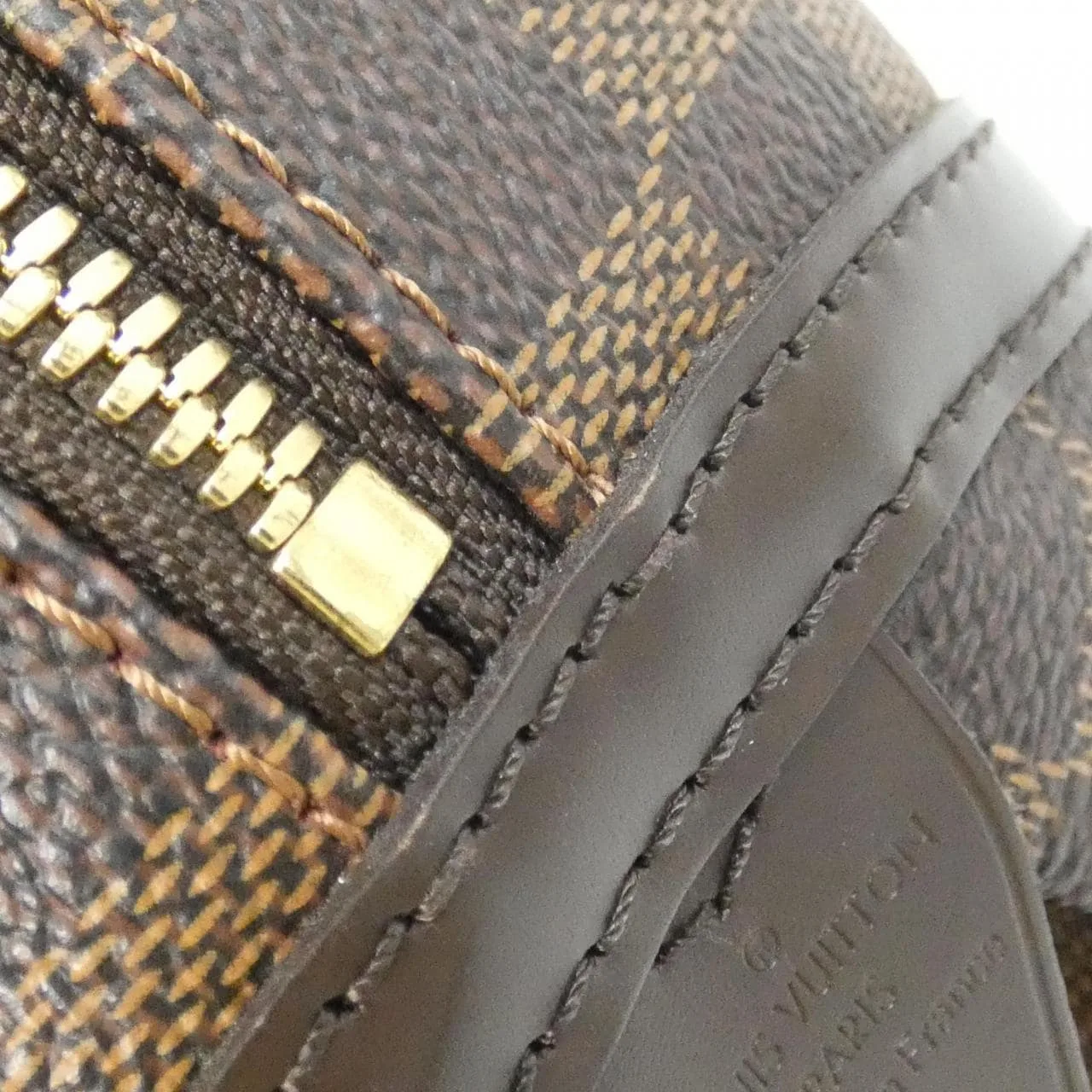 LOUIS VUITTON N41157 Shoulder Damier 黑色 Damier 中古品A - 縮圖 7