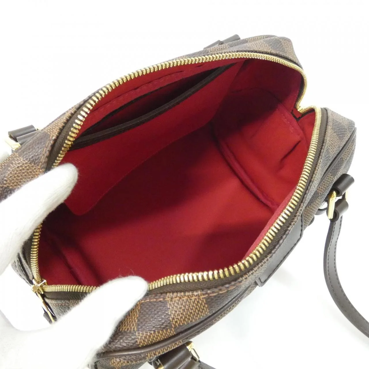 LOUIS VUITTON N41157 Shoulder Damier 黑色 Damier 中古品A - 縮圖 9