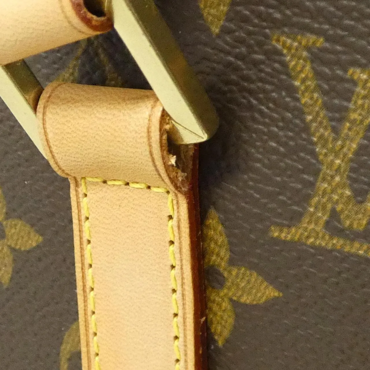 LOUIS VUITTON M51155 Handbag Monogram Black Monogram Rank A - Thumbnail 6