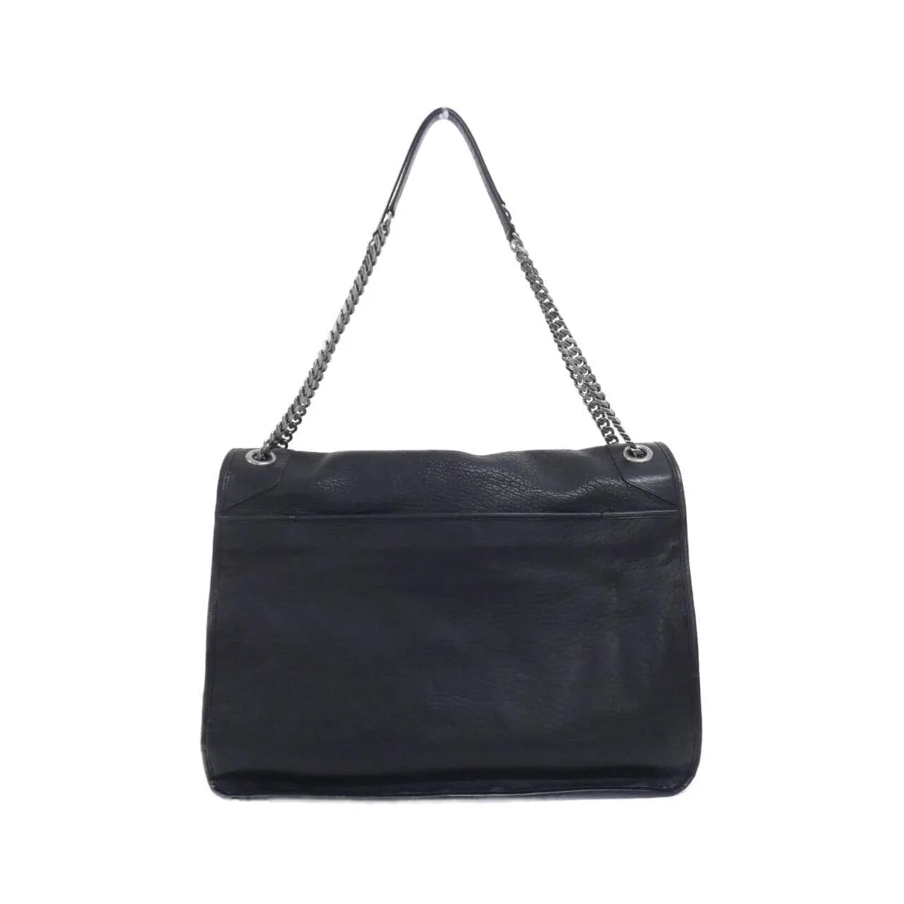 SAINT LAURENT Niki 755857 手袋 羊皮 黑色 羊皮 中古品A - 縮圖 2