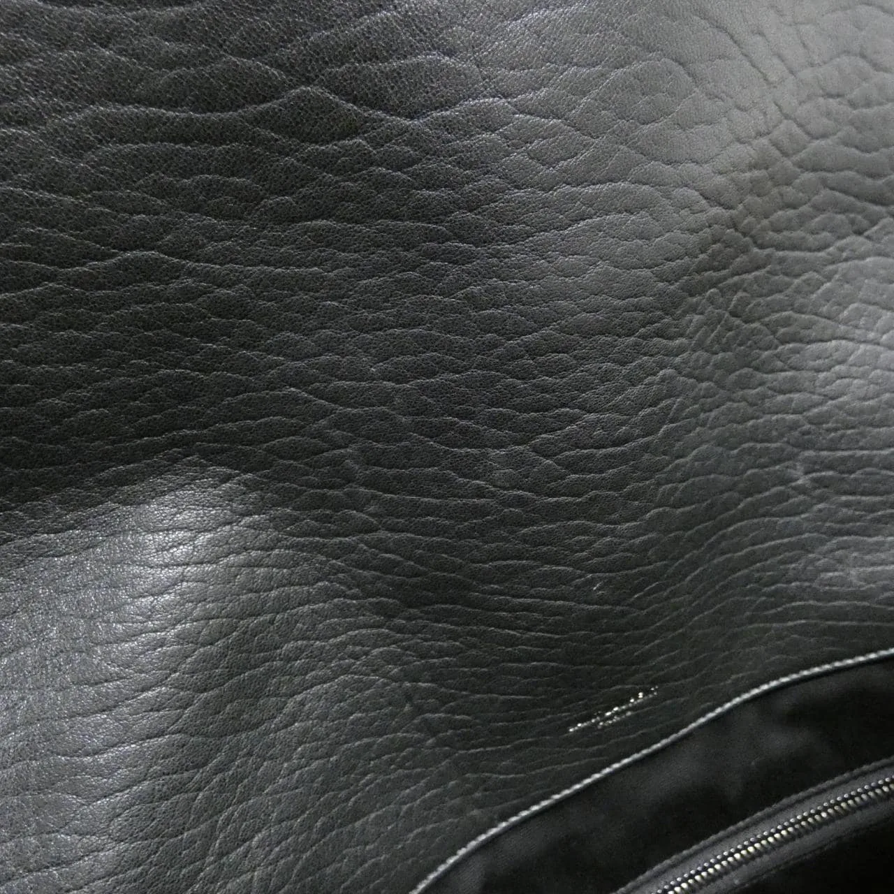 SAINT LAURENT Niki 755857 手袋 羊皮 黑色 羊皮 中古品A - 縮圖 8