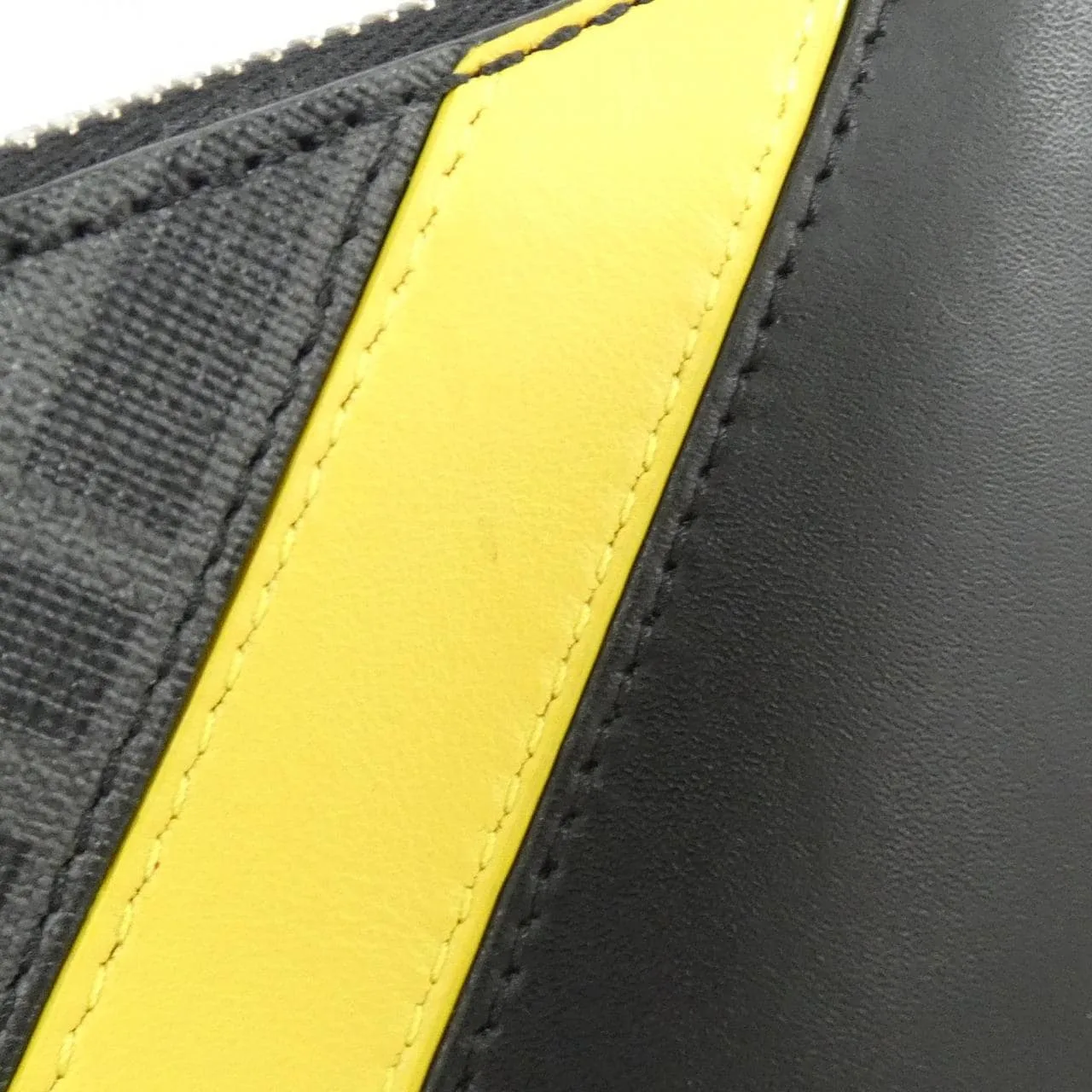 FENDI Baguette 7VA470 A9XS Shoulder Canvas Black Canvas Rank A - Thumbnail 5
