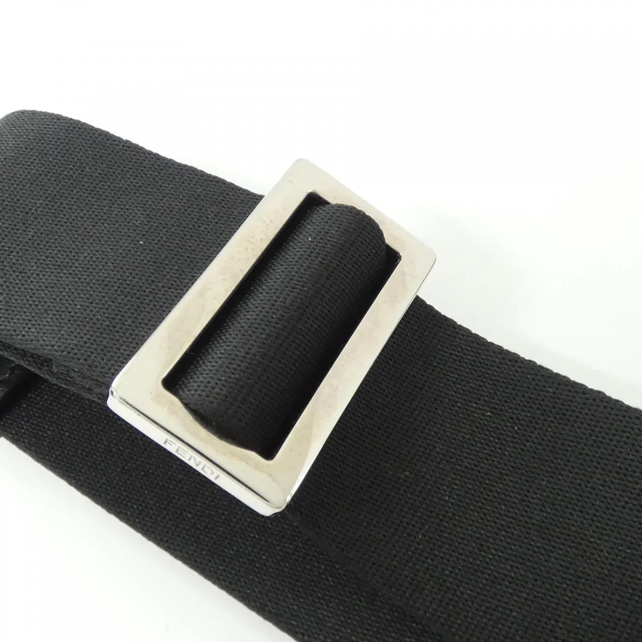 FENDI Baguette 7VA470 A9XS Shoulder Canvas Black Canvas Rank A - Thumbnail 6
