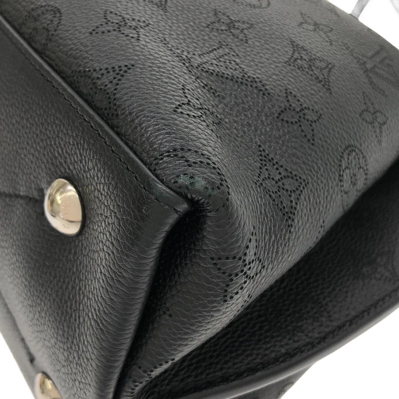 LOUIS VUITTON Mahina M55800 Shoulder Black Rank A - Thumbnail 3