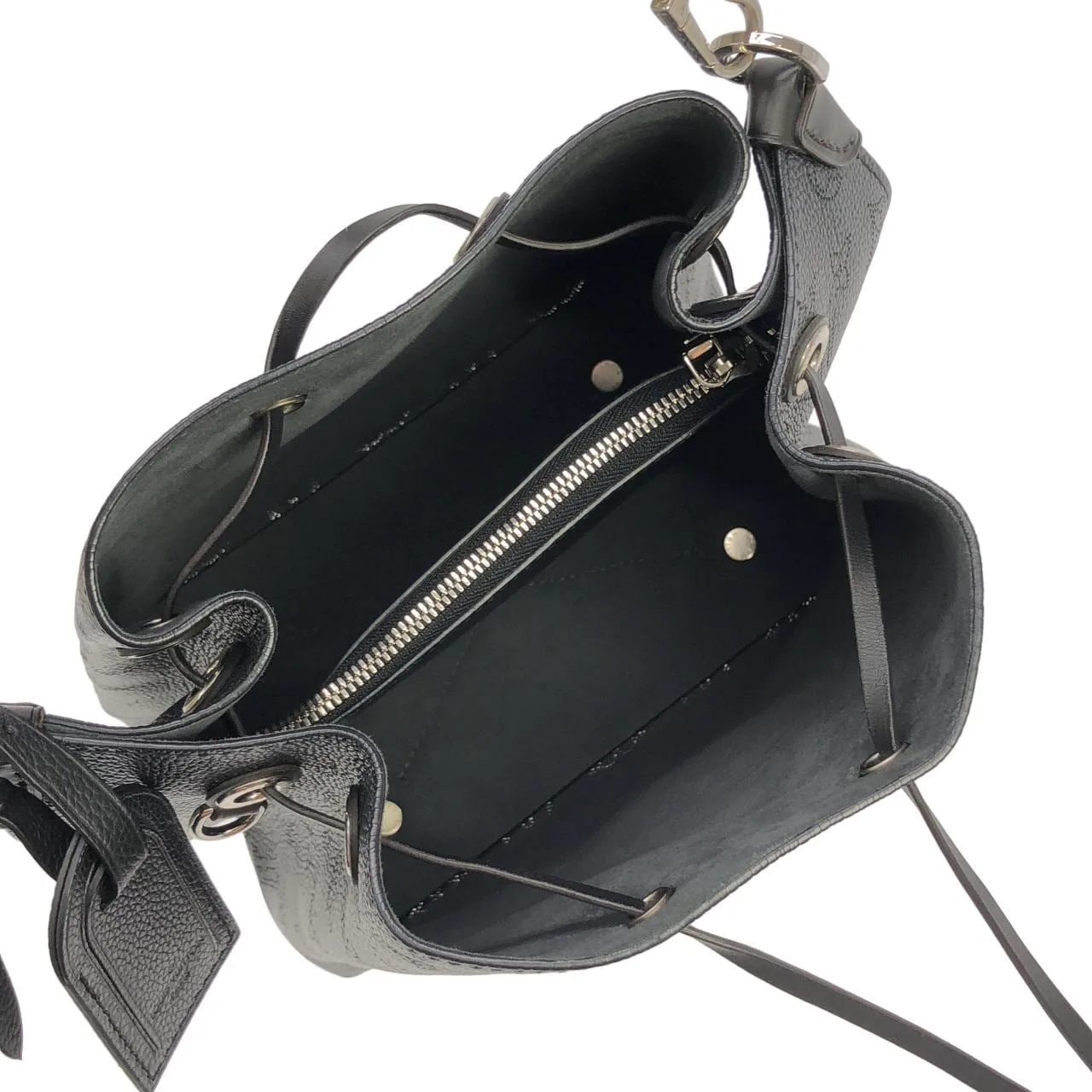 LOUIS VUITTON Mahina M55800 Shoulder Black Rank A - Thumbnail 9