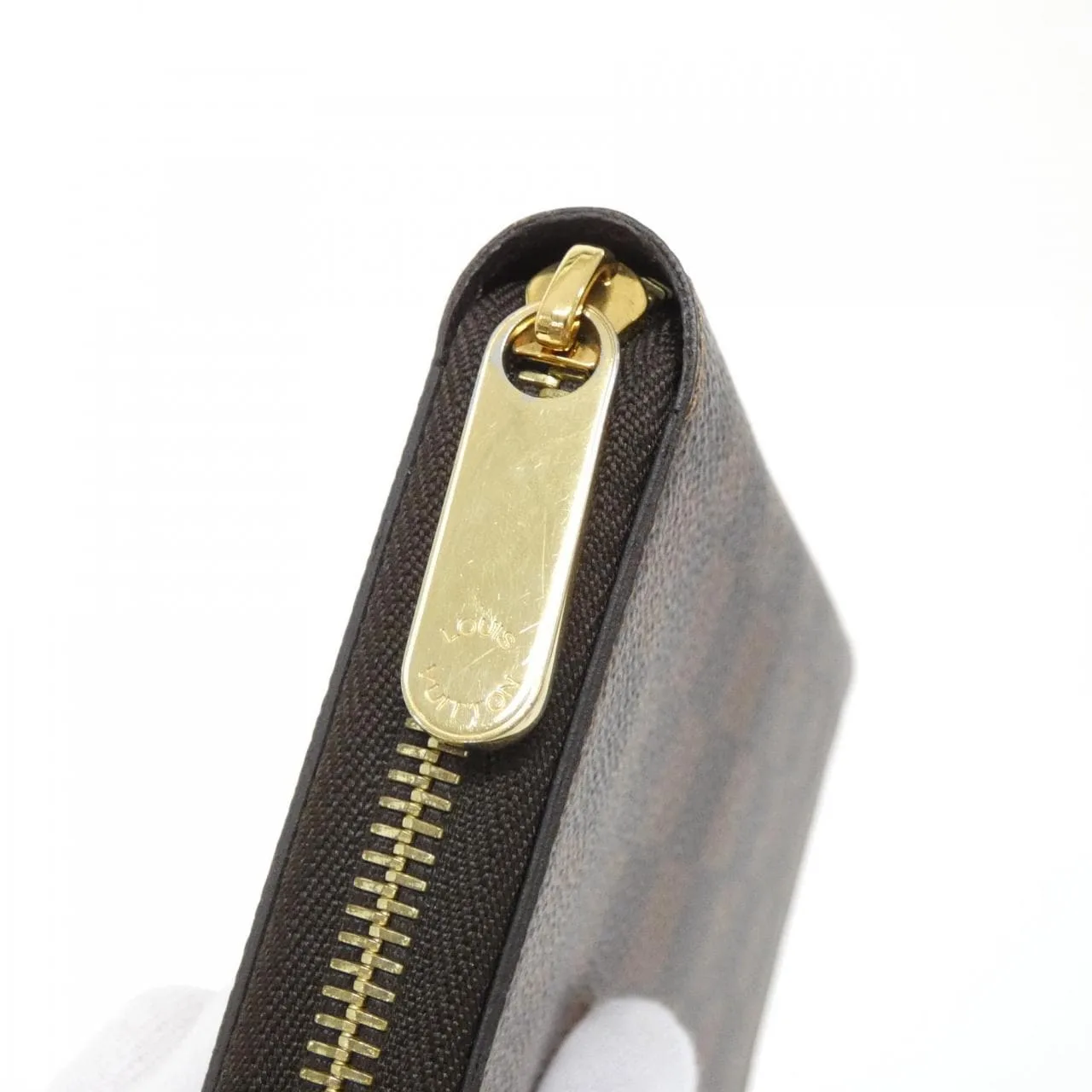 LOUIS VUITTON N41661 Wallet Damier Black Damier Rank A - Thumbnail 4