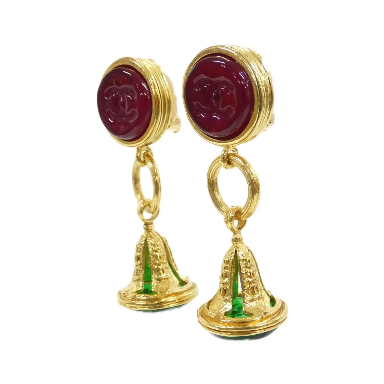 CHANEL Accessories Green Rank A - Thumbnail 2
