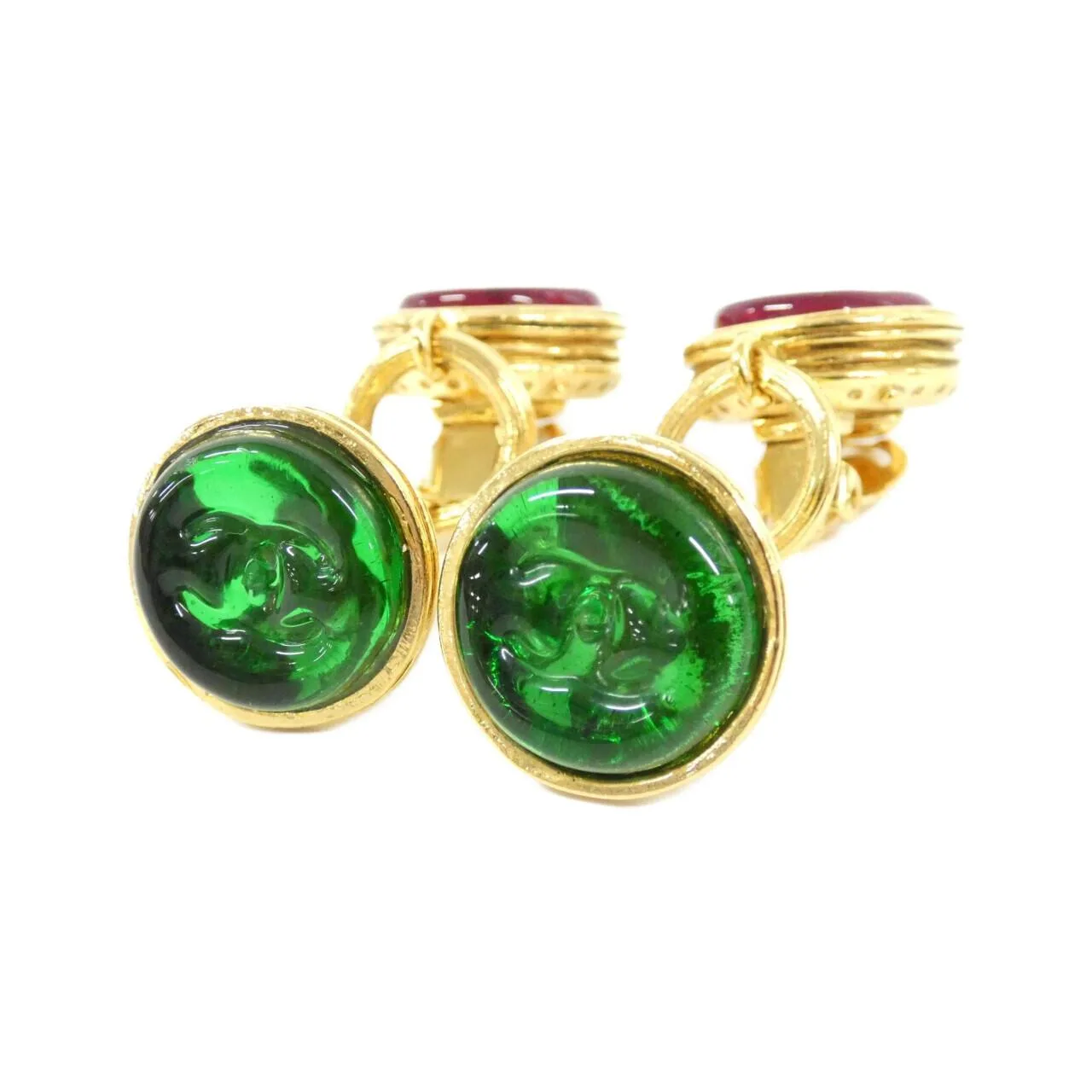 CHANEL Accessories Green Rank A - Thumbnail 3