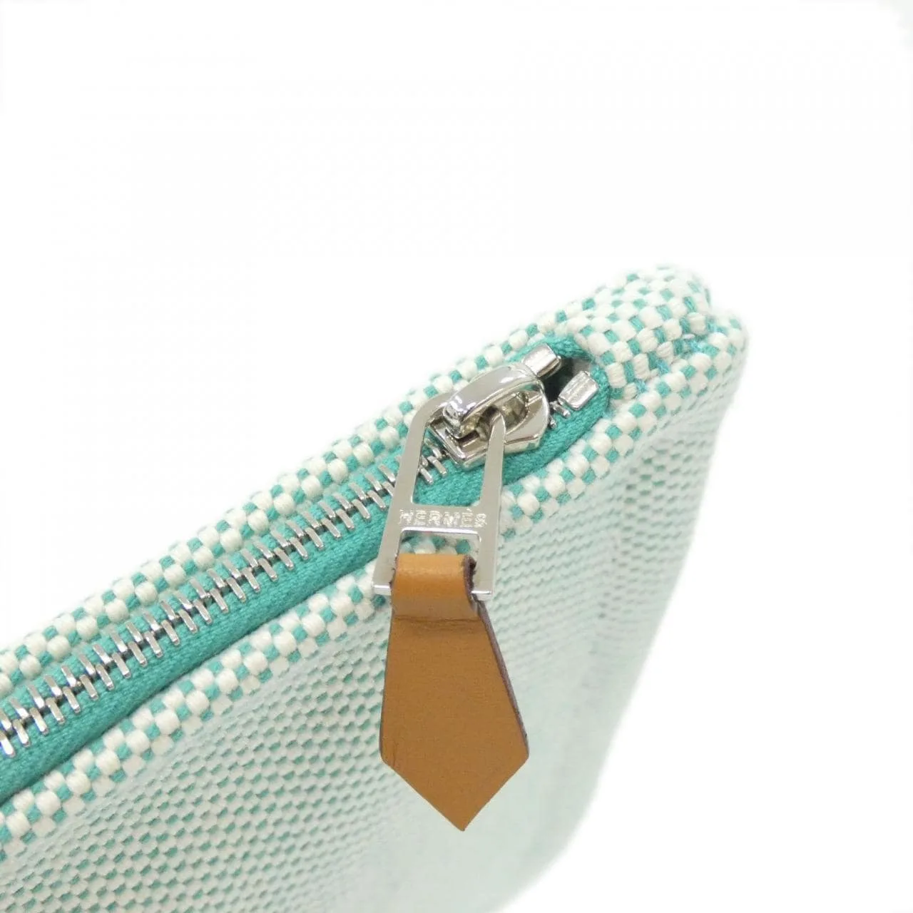 HERMES 103608M Pouch Blue Rank A - Thumbnail 4