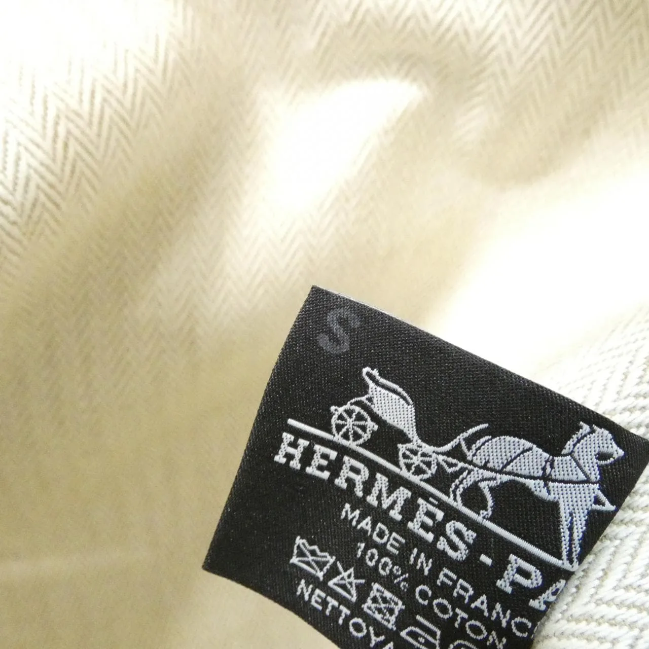 HERMES 103608M Pouch Blue Rank A - Thumbnail 6