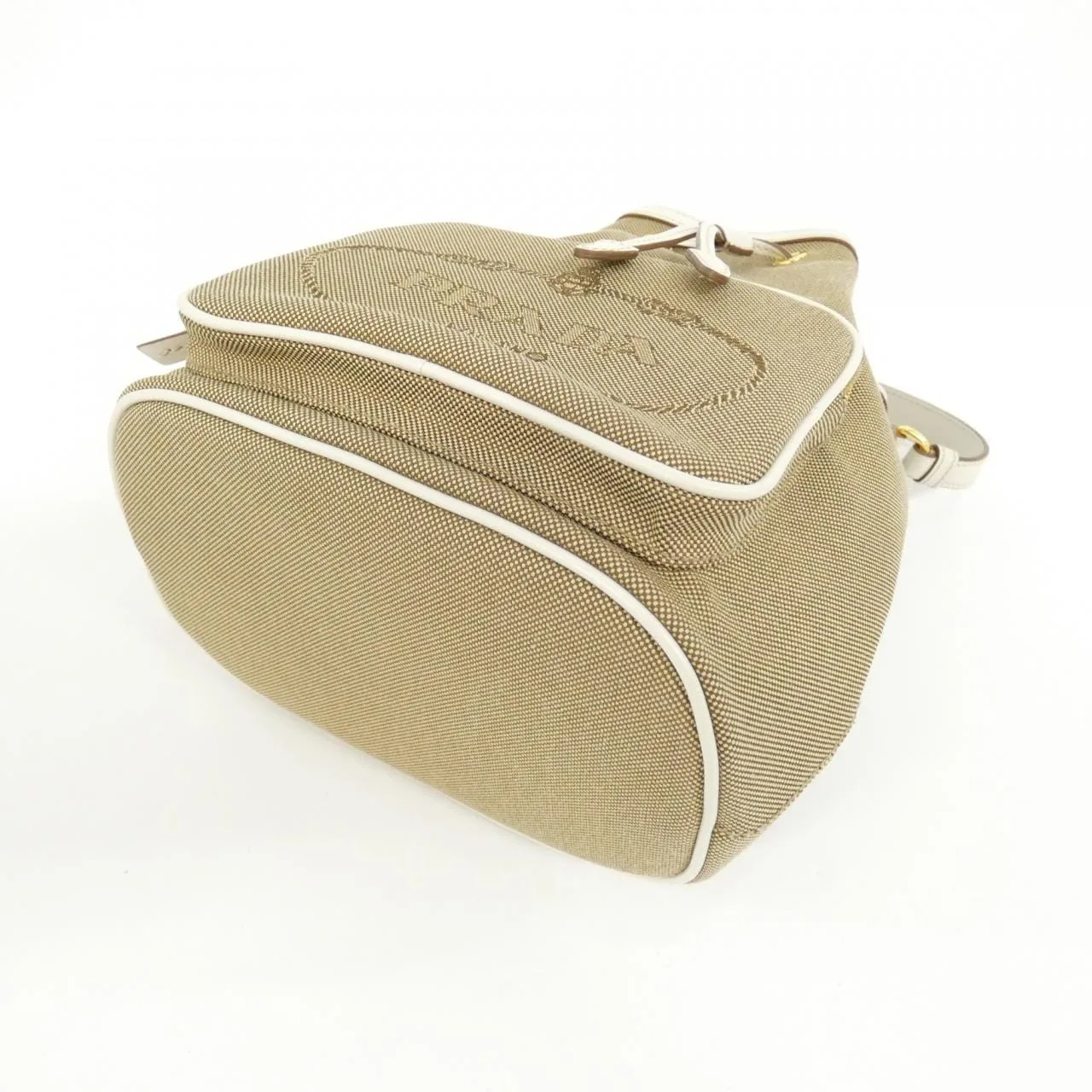 PRADA 1BH038 手提包 黑色 中古品A - 縮圖 3