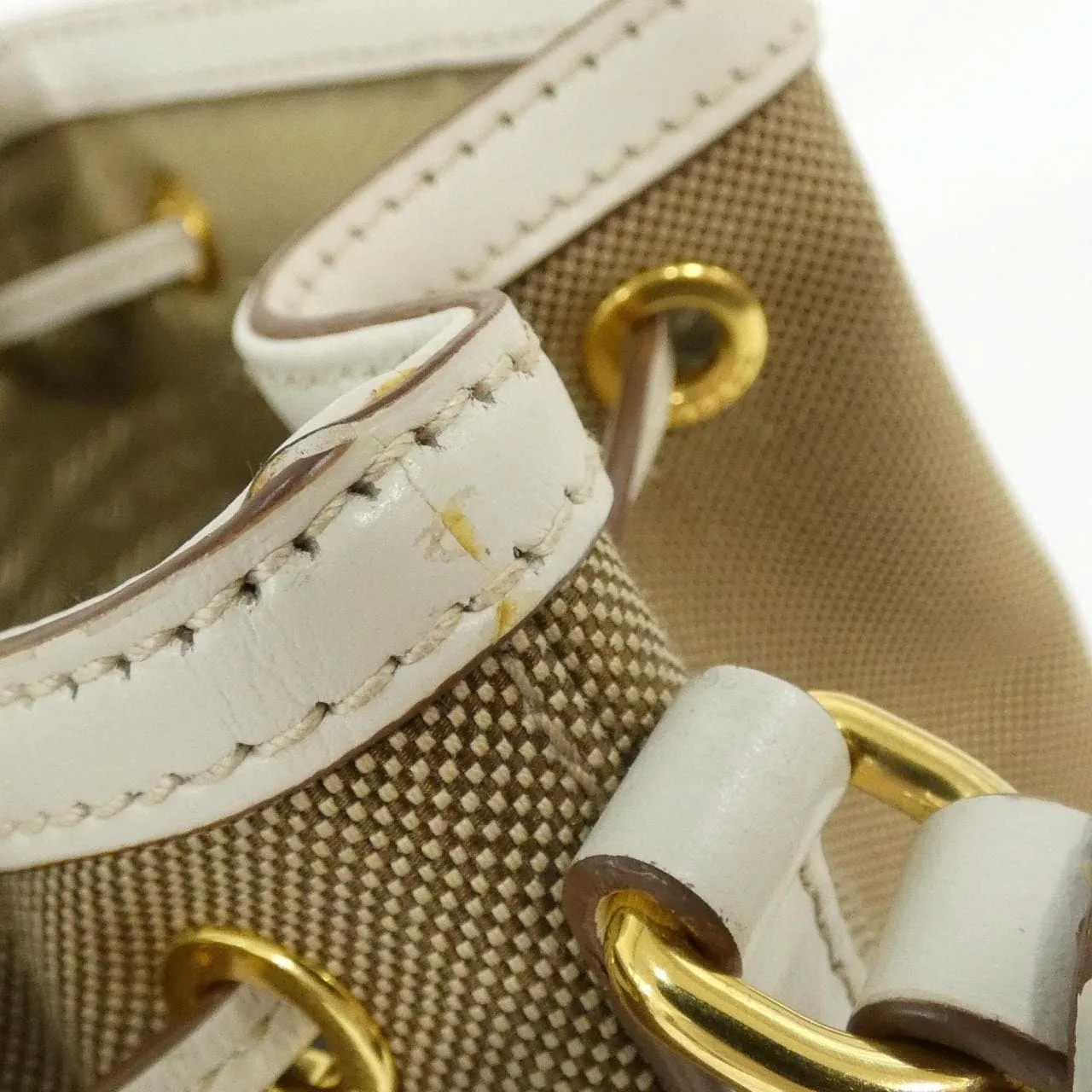 PRADA 1BH038 手提包 黑色 中古品A - 縮圖 5