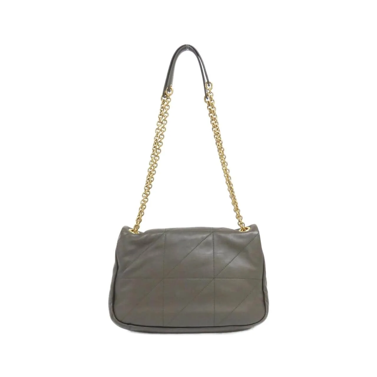 SAINT LAURENT 763475 肩背包 羊皮 黑色 羊皮 中古品A - 縮圖 2
