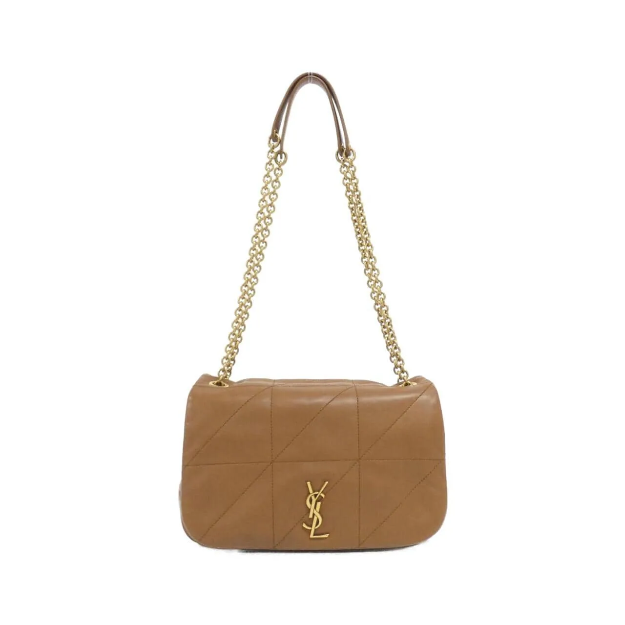 SAINT LAURENT 763475 肩背包 羊皮 Brown