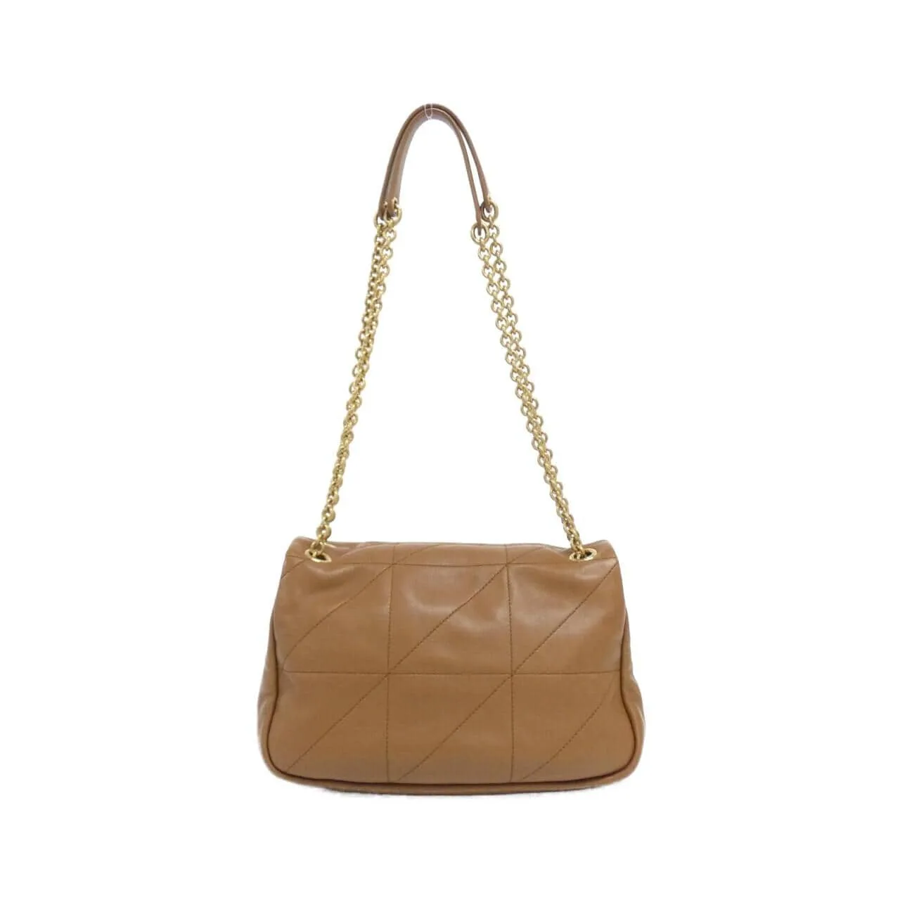 SAINT LAURENT 763475 Shoulder Lambskin Brown Lambskin Rank A - Thumbnail 2