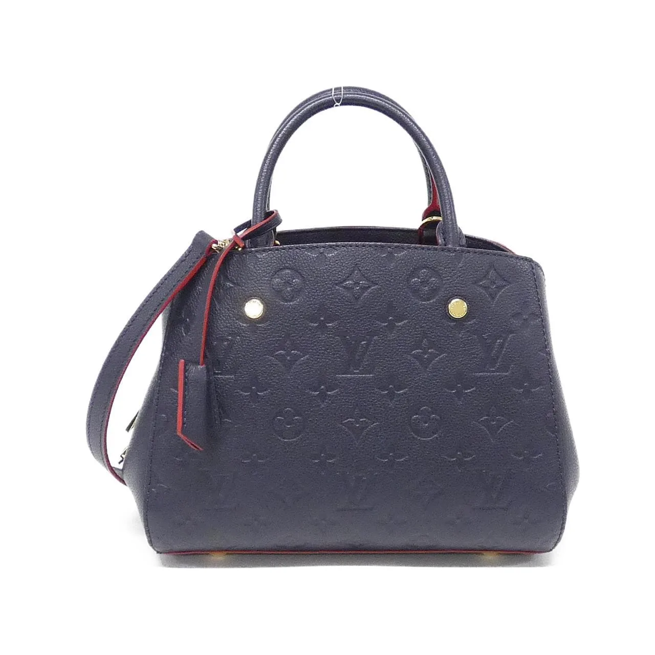 LOUIS VUITTON Montaigne M42747 Handbag Monogram Rouge