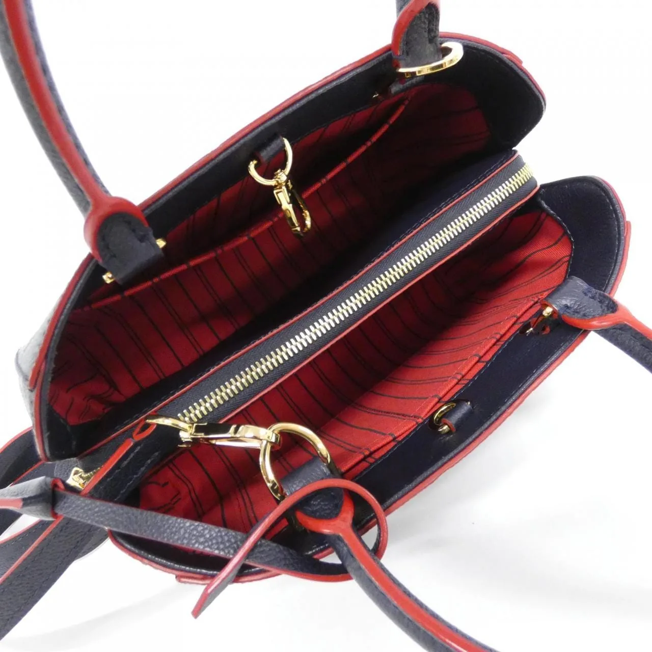LOUIS VUITTON Montaigne M42747 Handbag Monogram Rouge Monogram 中古品A - 縮圖 6