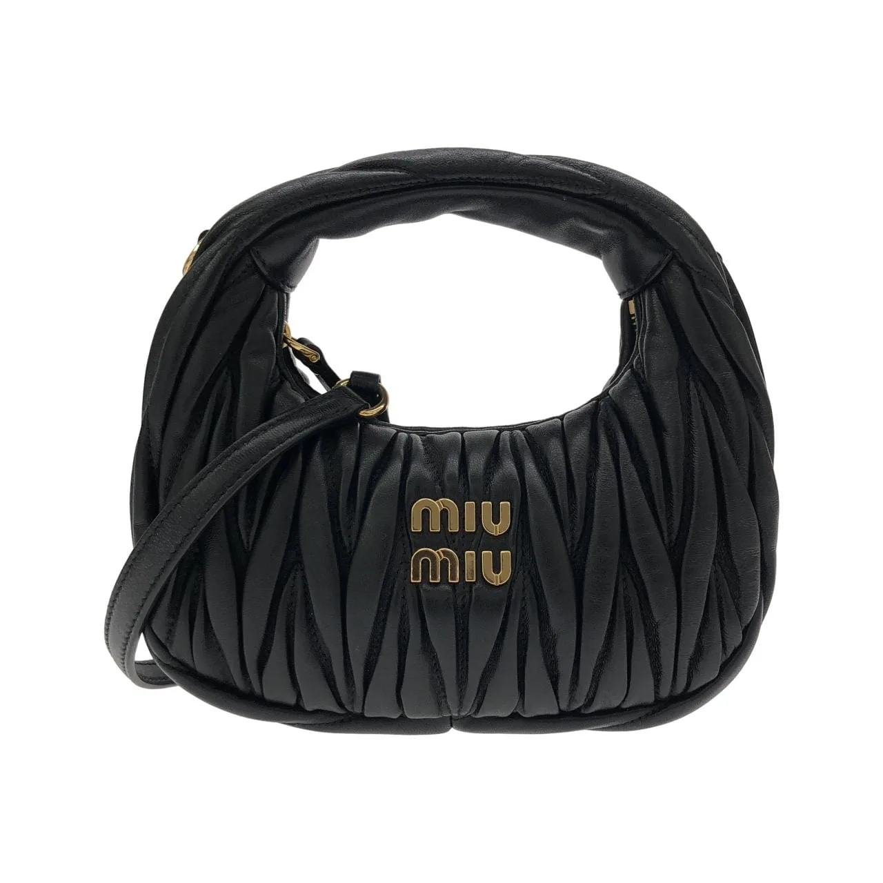 MIU MIU 5BP078 手提包 Black