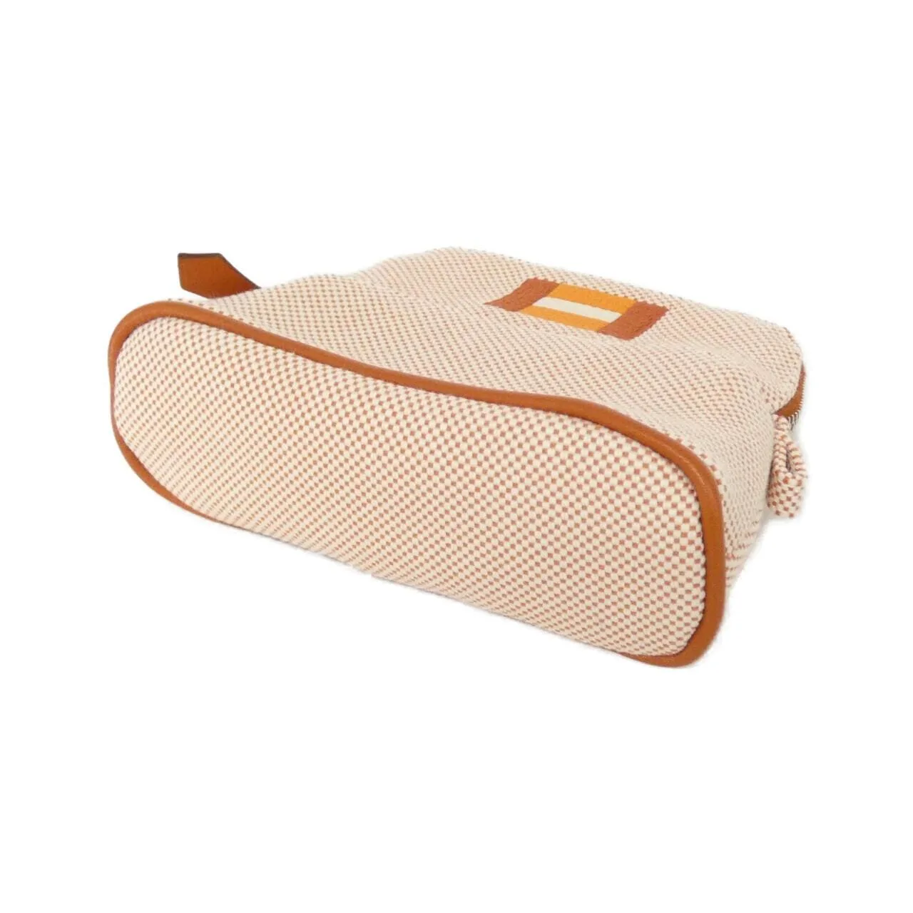 HERMES Bolide 103970M Pouch Canvas Orange Canvas Rank A - Thumbnail 3