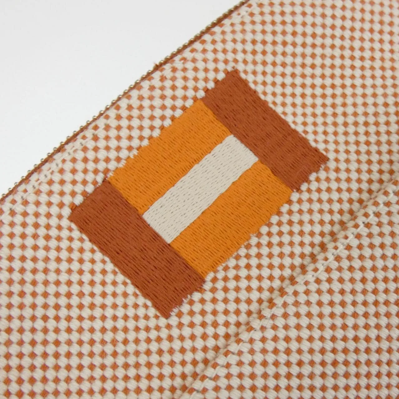 HERMES Bolide 103970M Pouch Canvas Orange Canvas Rank A - Thumbnail 5