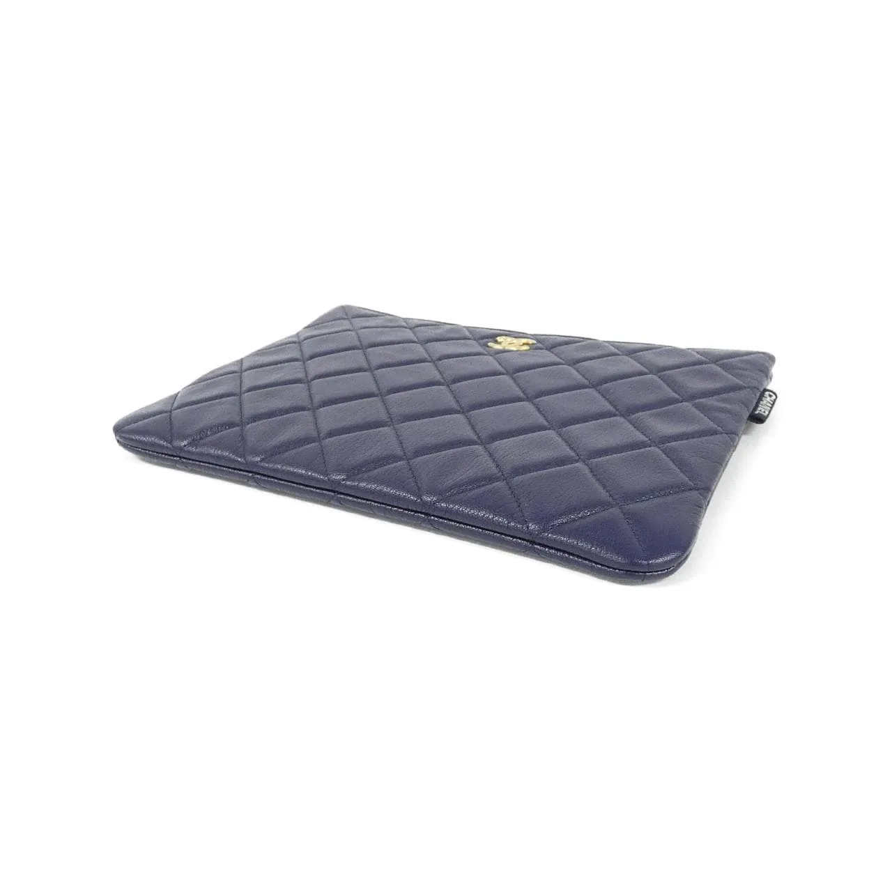 CHANEL Pouch Navy Rank A - Thumbnail 3