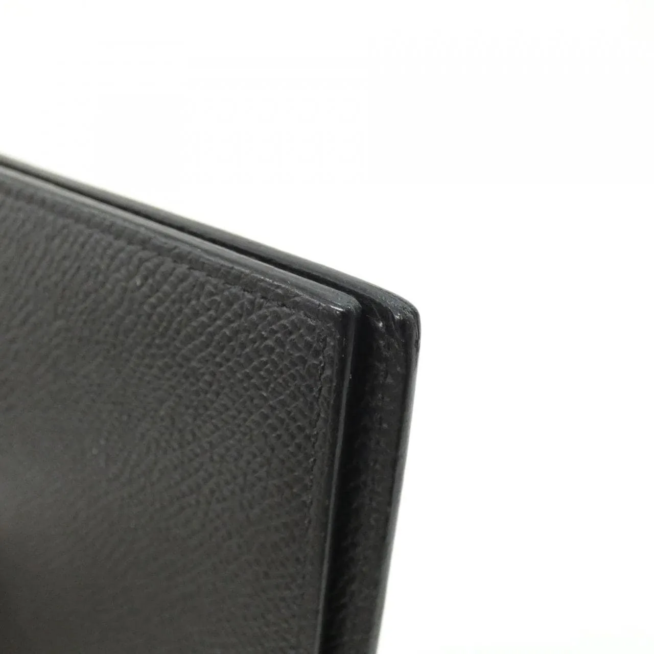 HERMES 038540CA Wallet Epsom Black Epsom Leather Rank A - Thumbnail 3