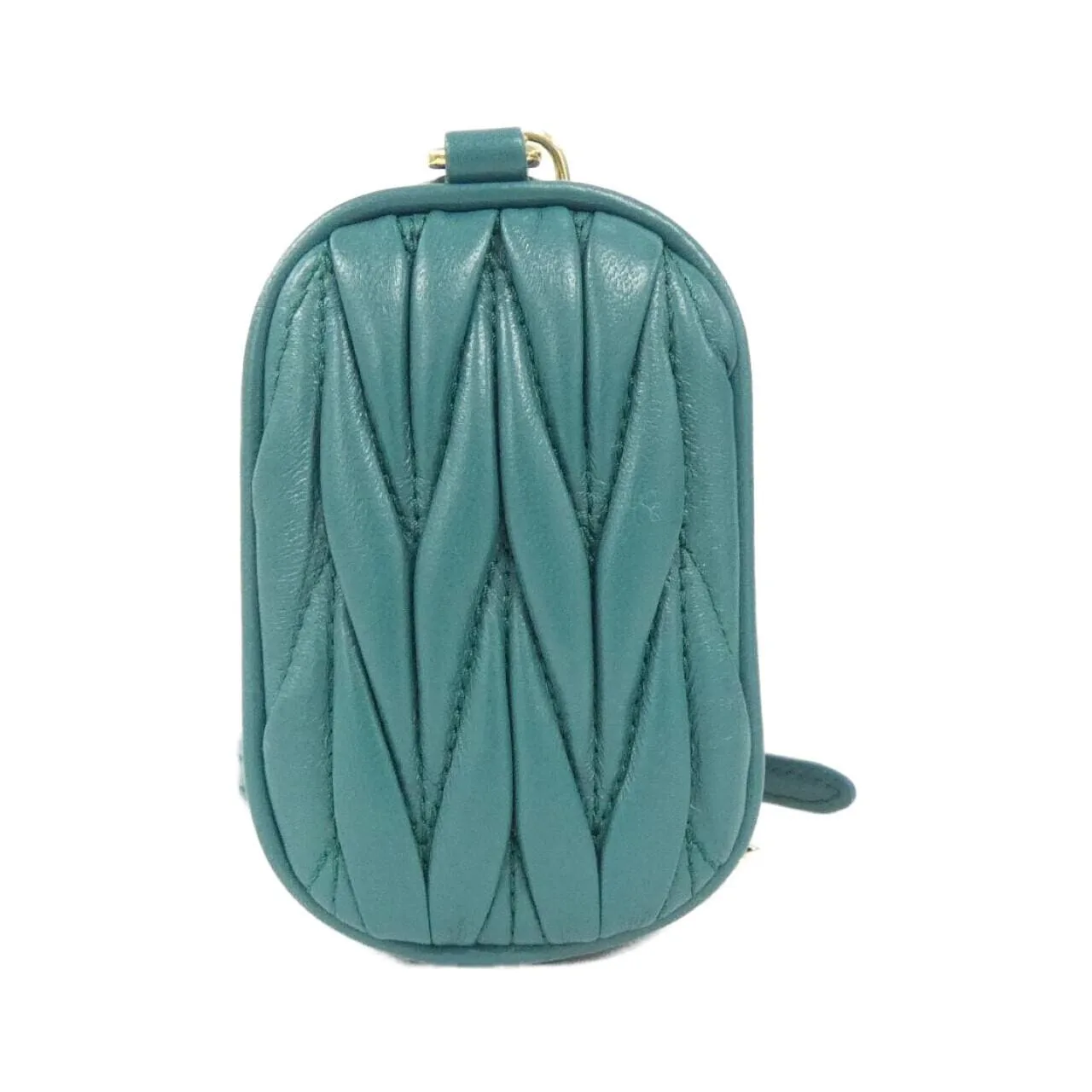 MIU MIU 5TT172 Pouch 黑色 中古品A - 縮圖 2