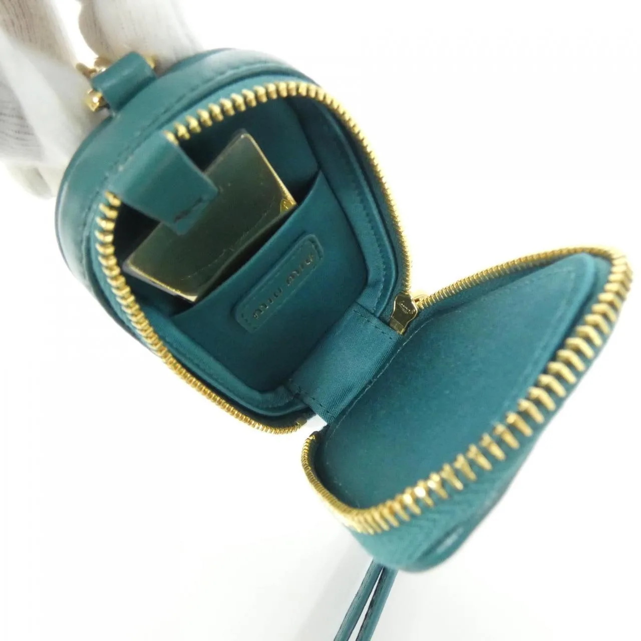 MIU MIU 5TT172 Pouch 黑色 中古品A - 縮圖 5