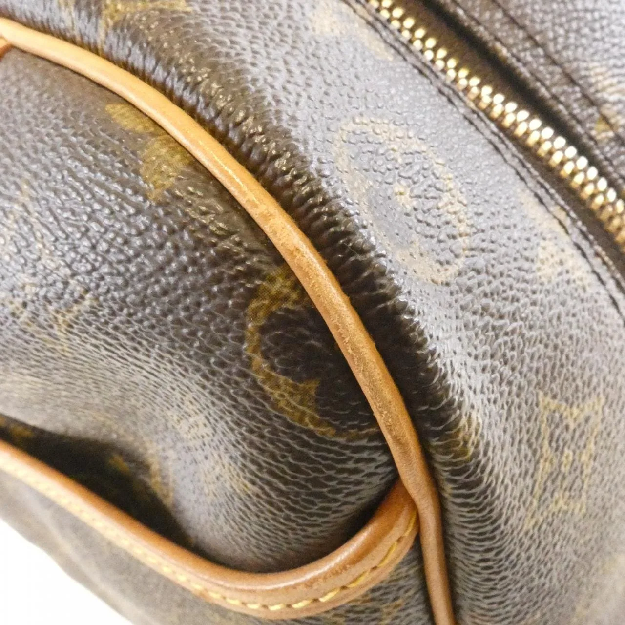 LOUIS VUITTON M47270 Handbag Monogram 黑色 Monogram 中古品B - 縮圖 5