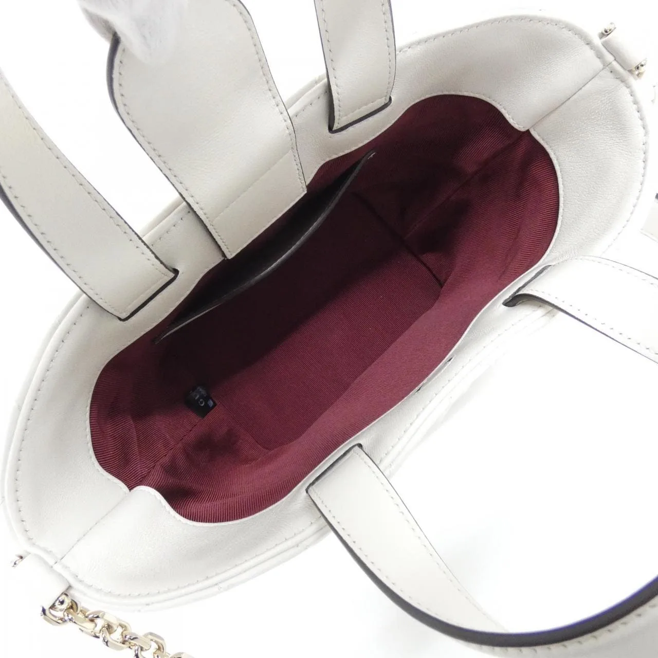 GUCCI 847386 AAFA1 托特包 羊皮 黑色 羊皮 中古品A - 縮圖 8