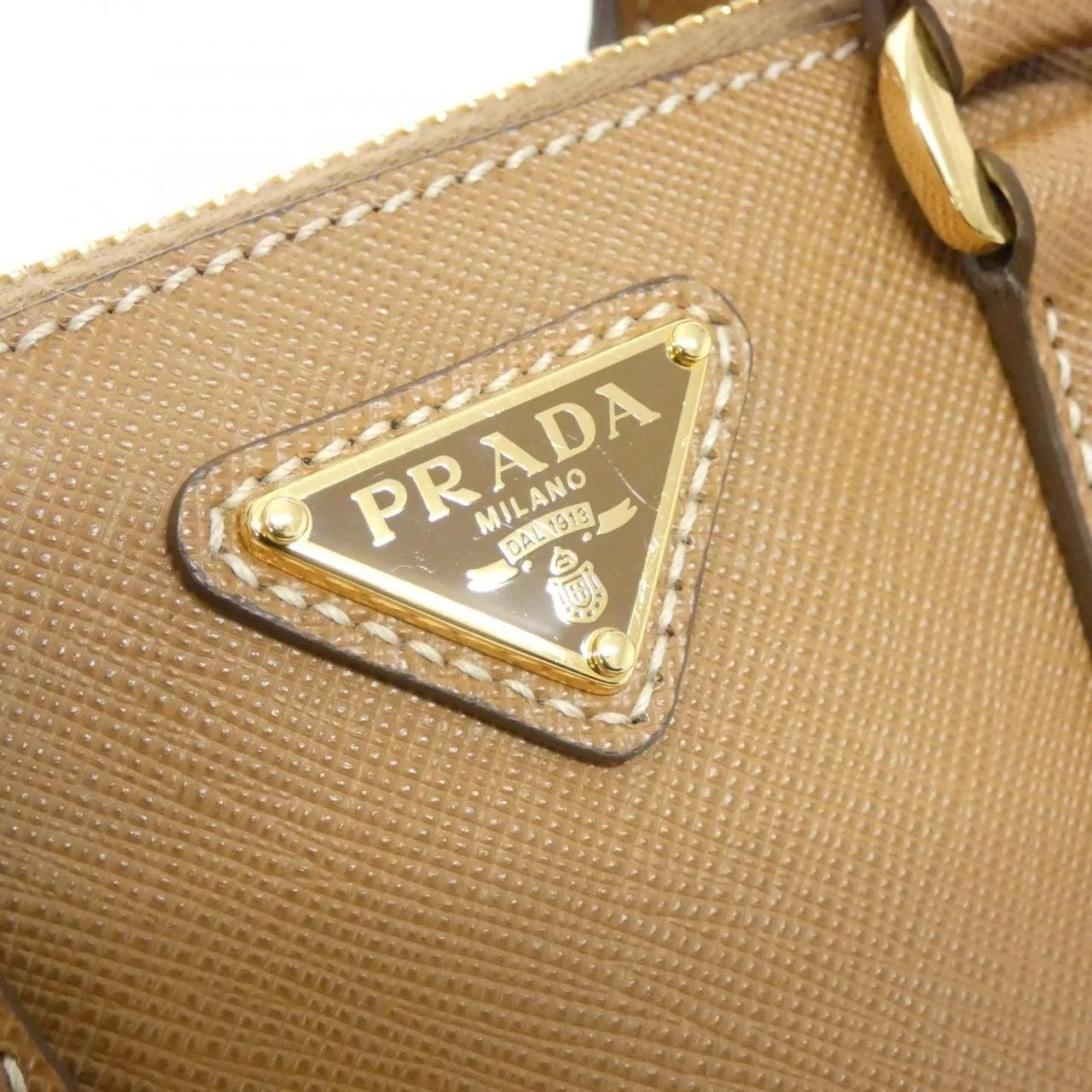PRADA 1BA851 Handbag 黑色 中古品A - 縮圖 4