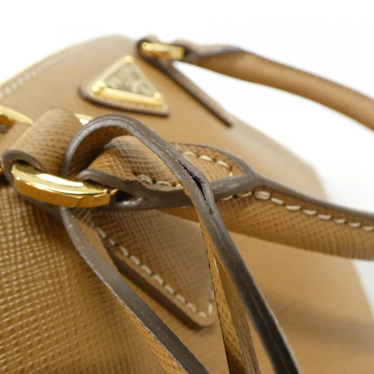 PRADA 1BA851 Handbag 黑色 中古品A - 縮圖 6
