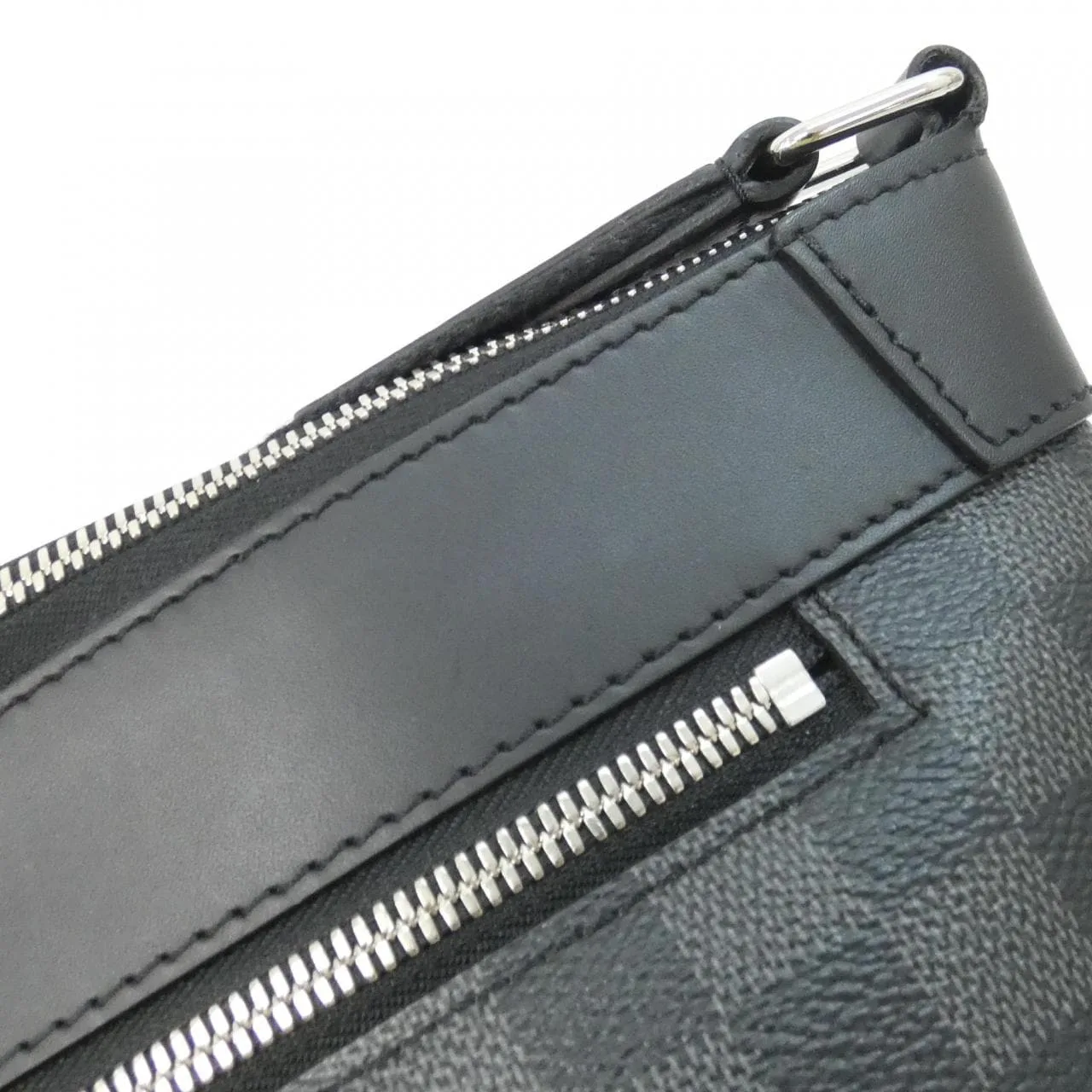 LOUIS VUITTON N40003 Shoulder Damier 黑色 Damier 中古品A - 縮圖 4