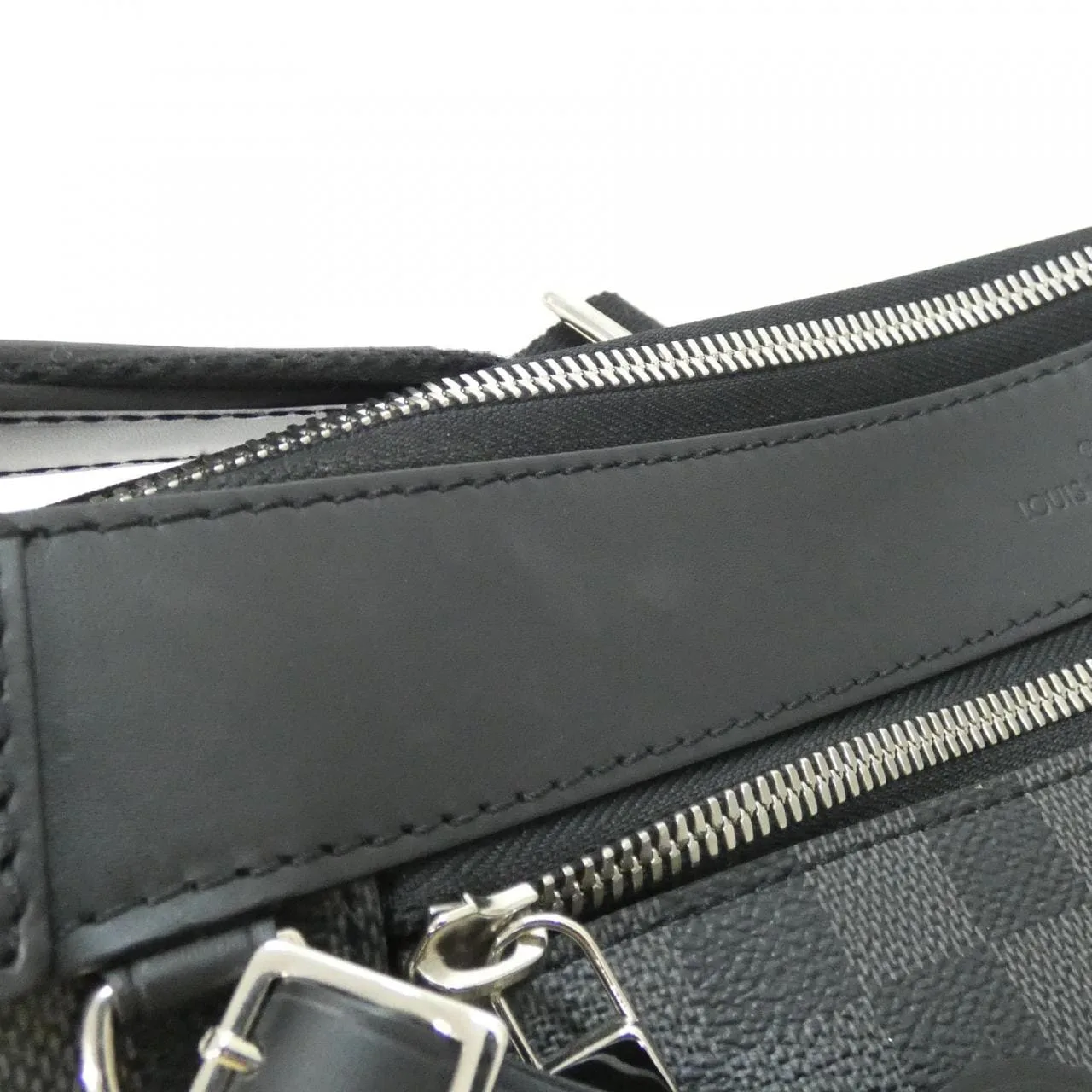 LOUIS VUITTON N40003 Shoulder Damier 黑色 Damier 中古品A - 縮圖 5