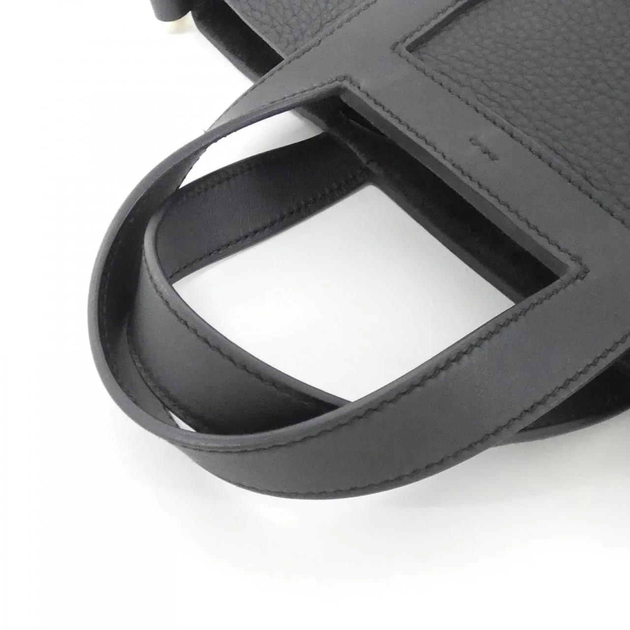 HERMES 084274CC Handbag Clemence Black Clemence Leather Rank A - Thumbnail 6