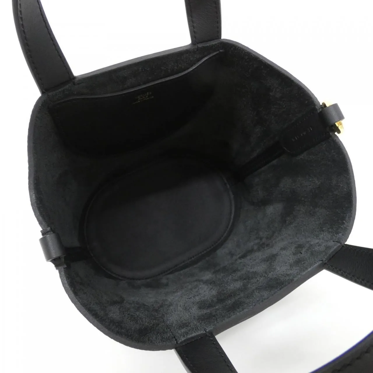 HERMES 084274CC Handbag Clemence Black Clemence Leather Rank A - Thumbnail 7