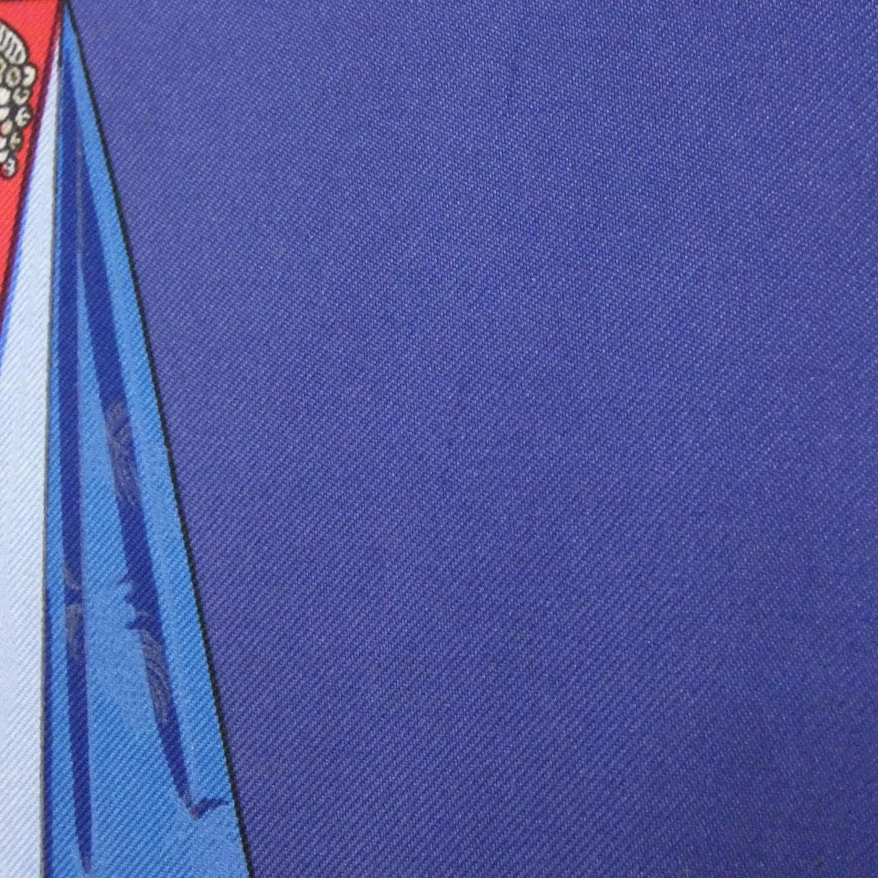 HERMES Scarf Blue Rank A - Thumbnail 3