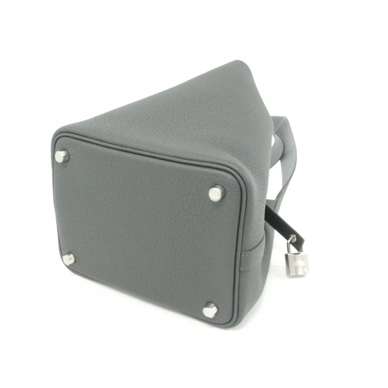 HERMES Picotin 069560CK Handbag Clemence Clemence Leather Unused - Thumbnail 2