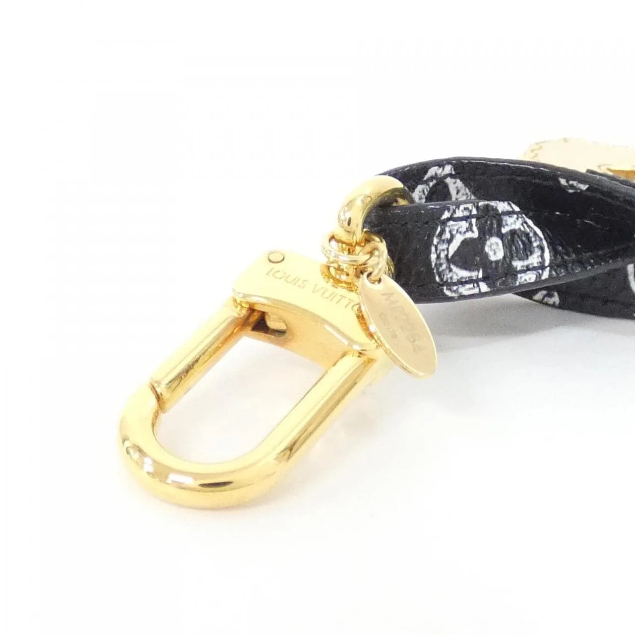 LOUIS VUITTON MP2284 Key Case Lambskin Black Lambskin Rank A - Thumbnail 5