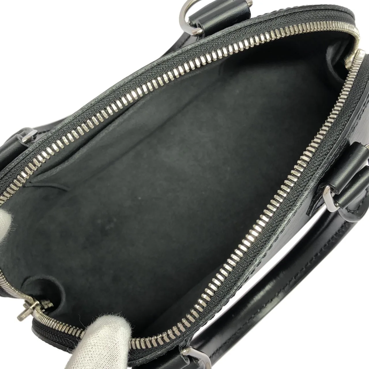 LOUIS VUITTON Alma M24645 Handbag Epi Black Epi Rank A - Thumbnail 9